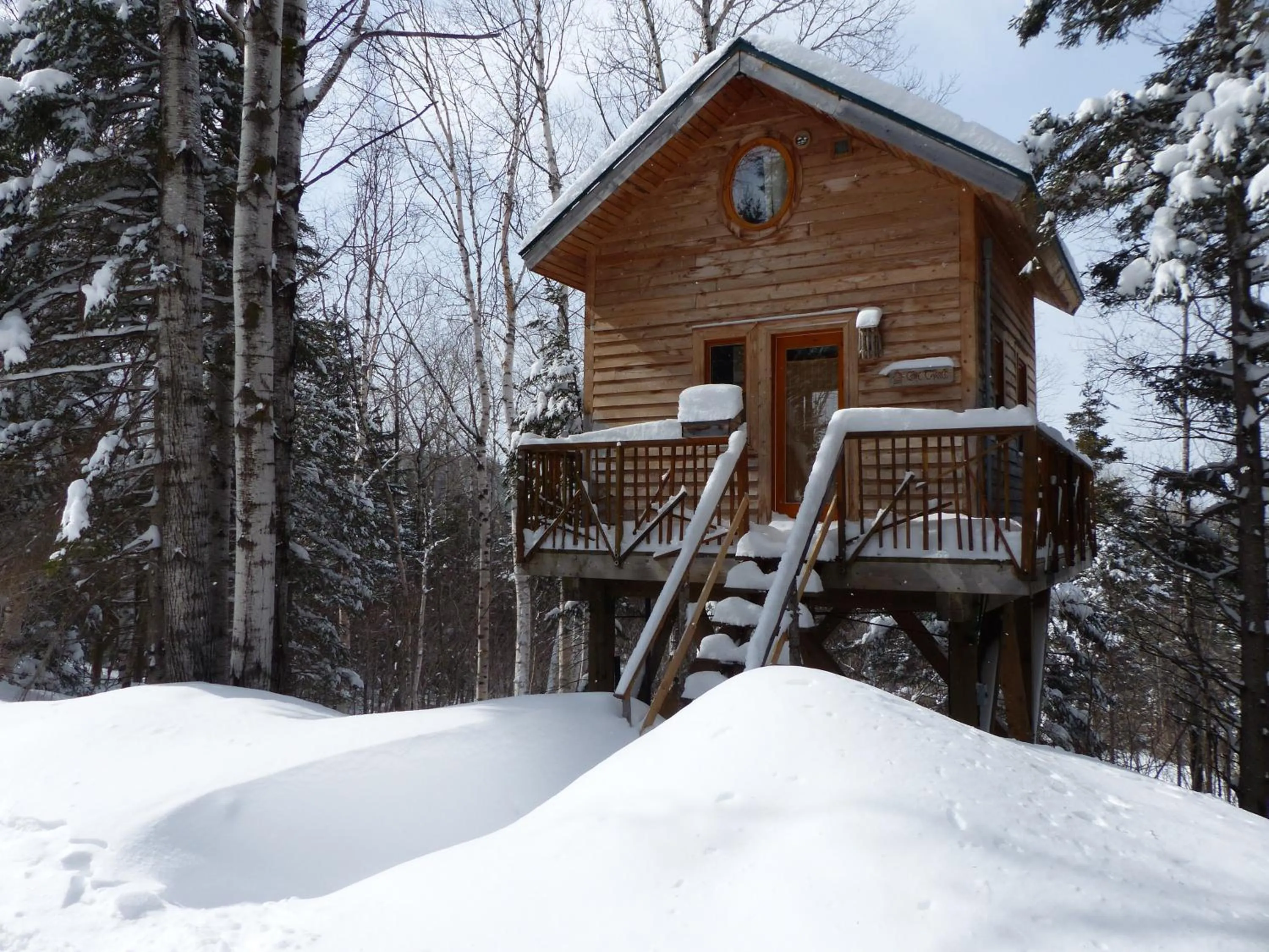 Winter in Canopée Lit