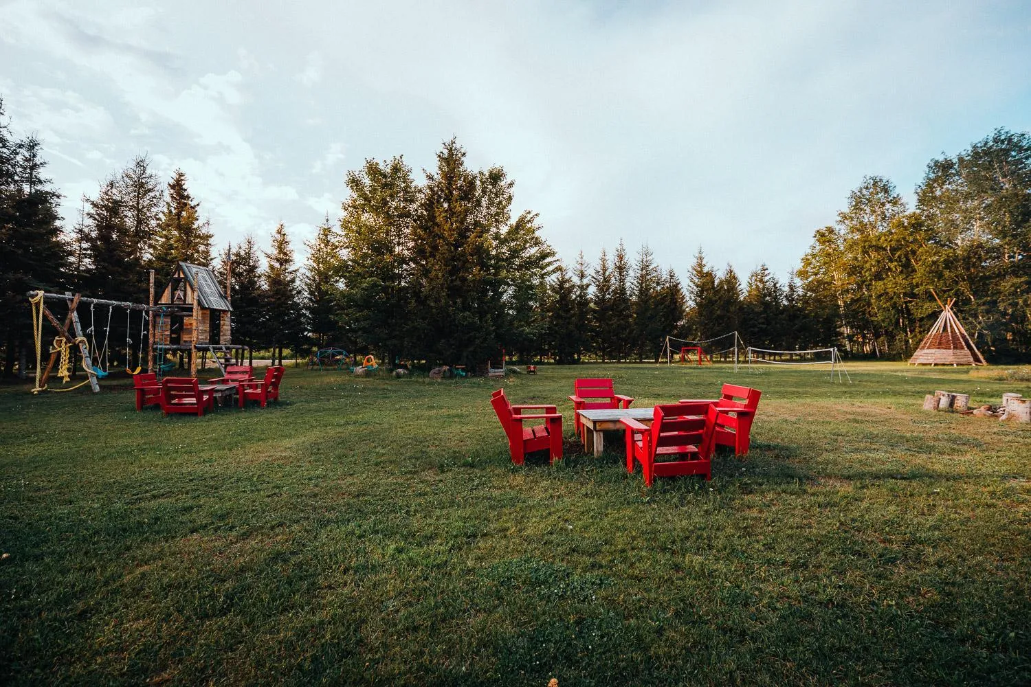 Natural landscape in Canopée Lit