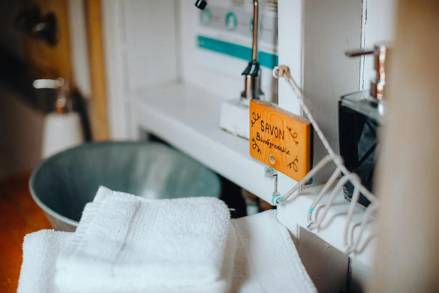 towels, Bed in Canopée Lit