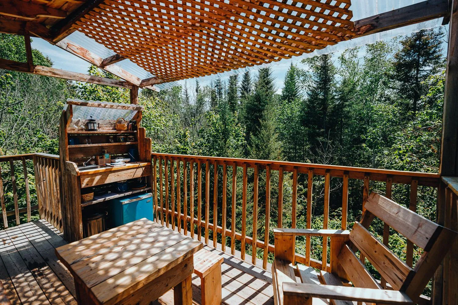 Patio in Canopée Lit