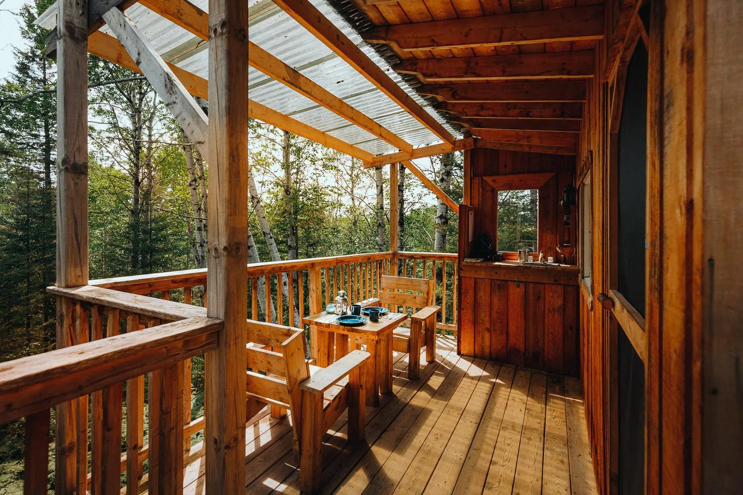 Patio in Canopée Lit