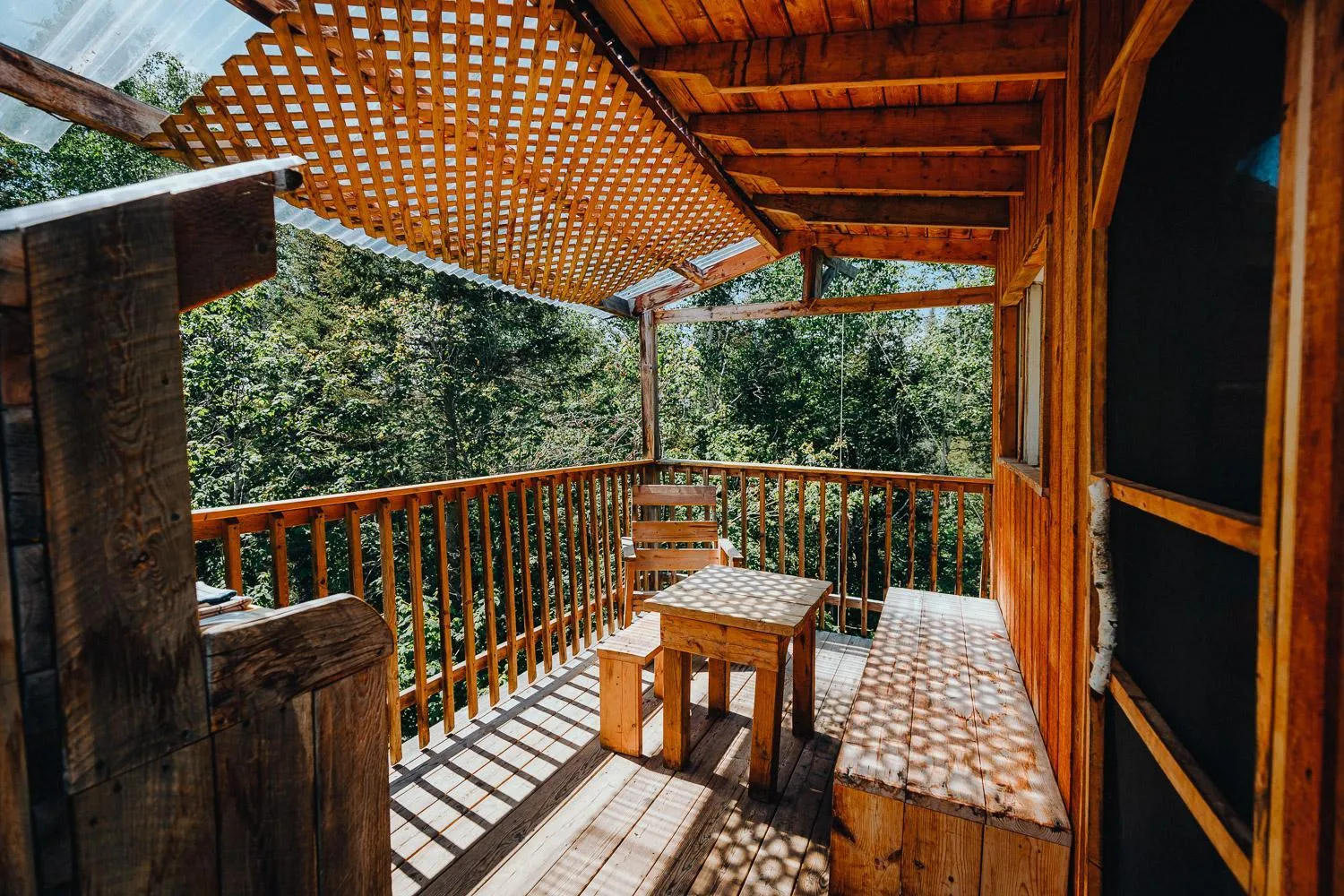 Patio in Canopée Lit