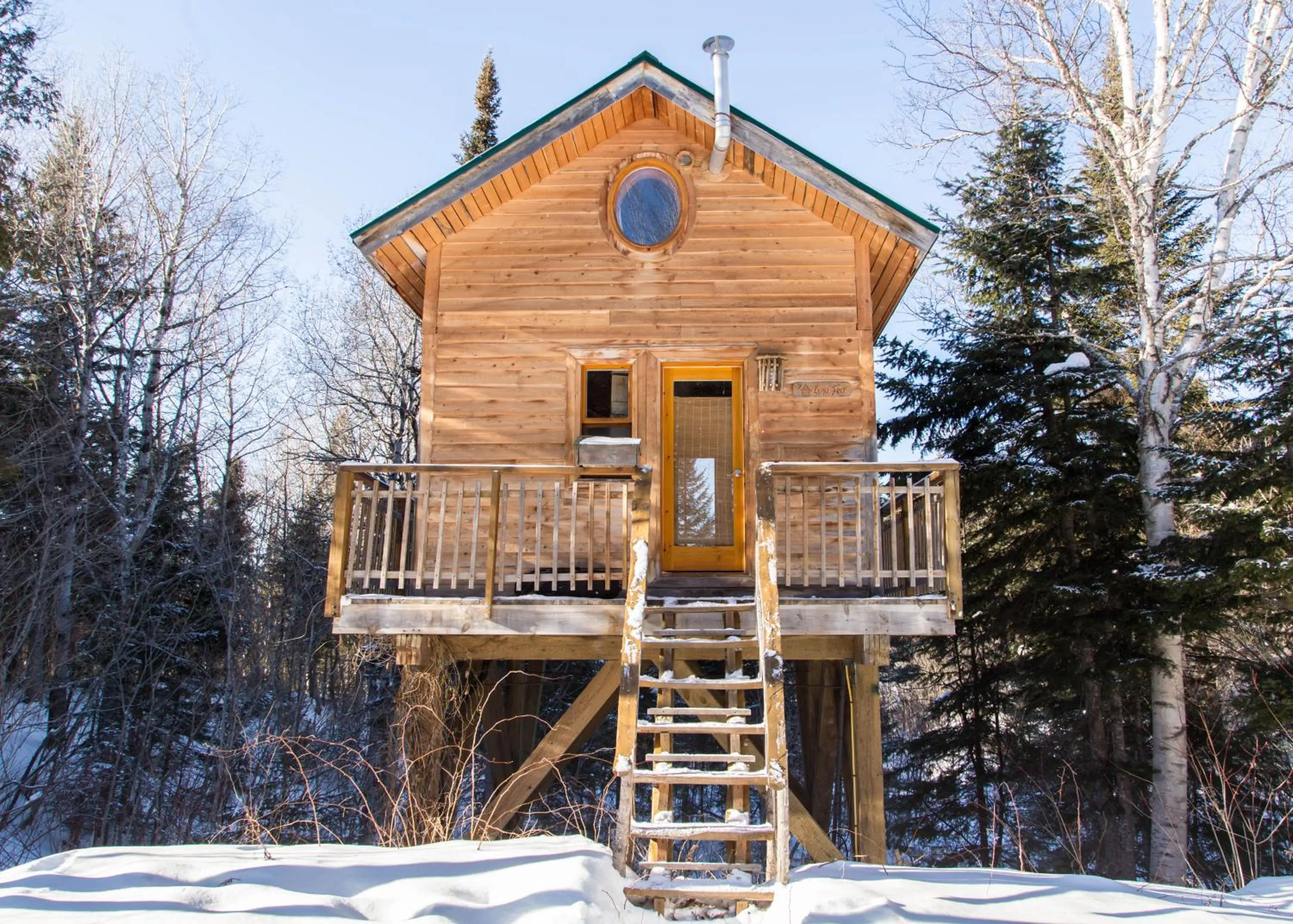 Winter in Canopée Lit