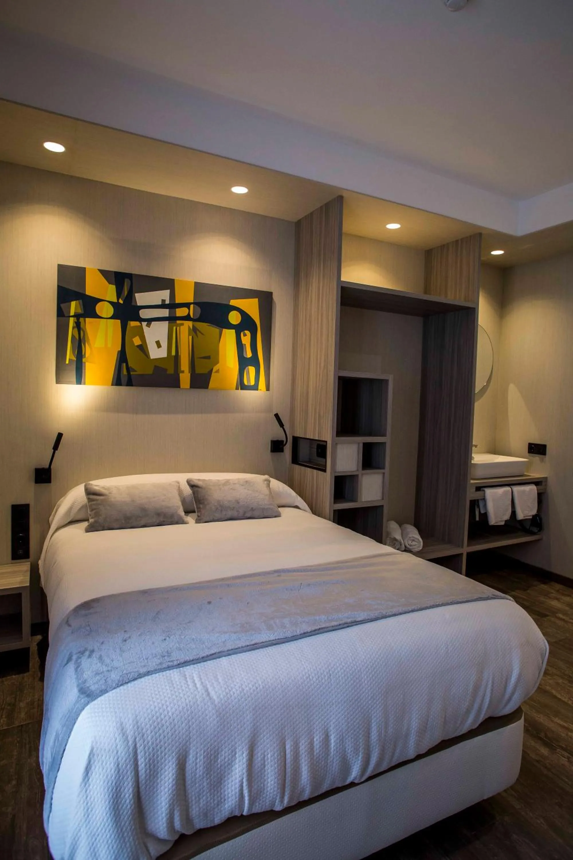 Photo of the whole room, Bed in Hostal Sevilla Santa Justa - Adults only