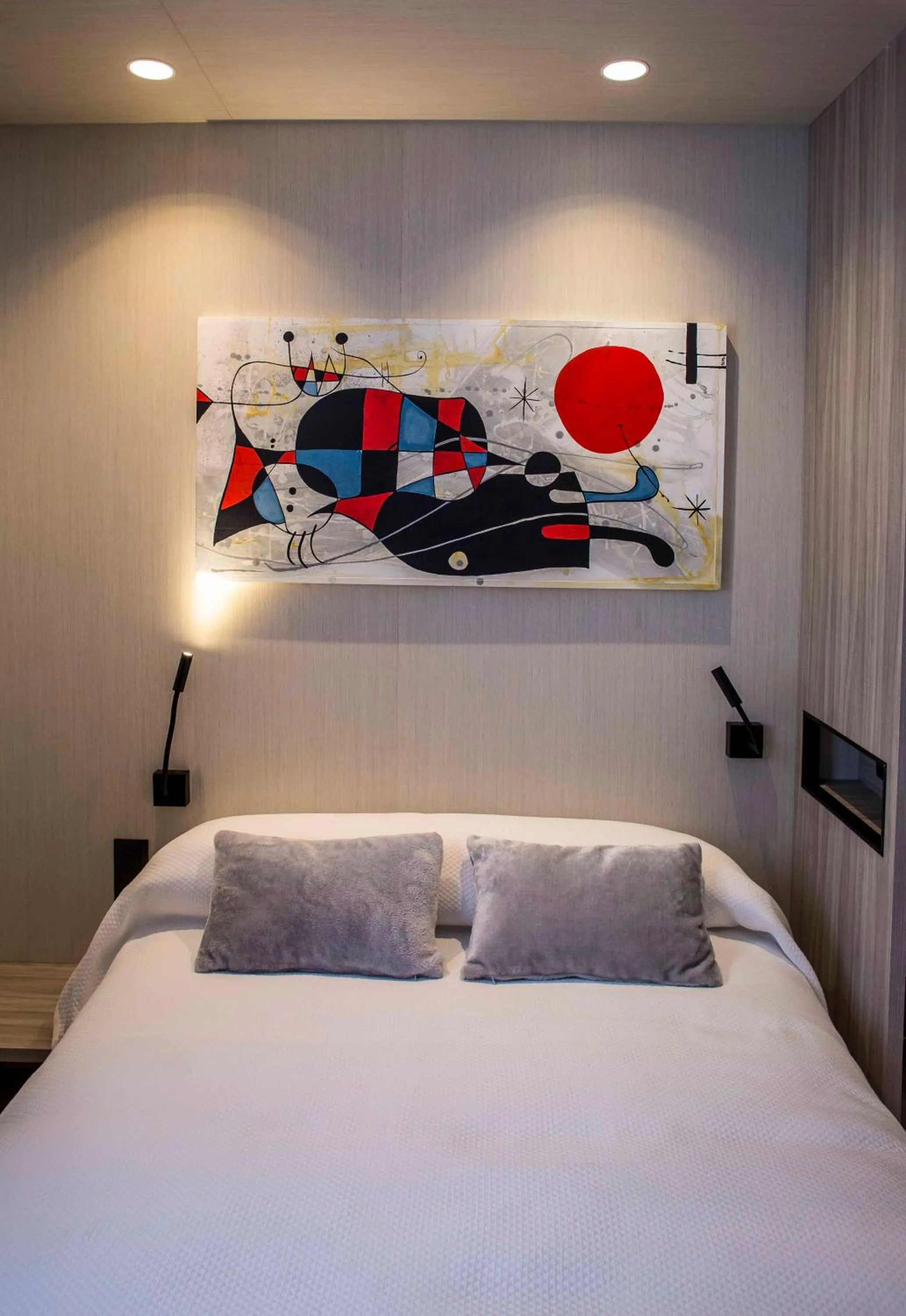 Decorative detail, Bed in Hostal Sevilla Santa Justa - Adults only