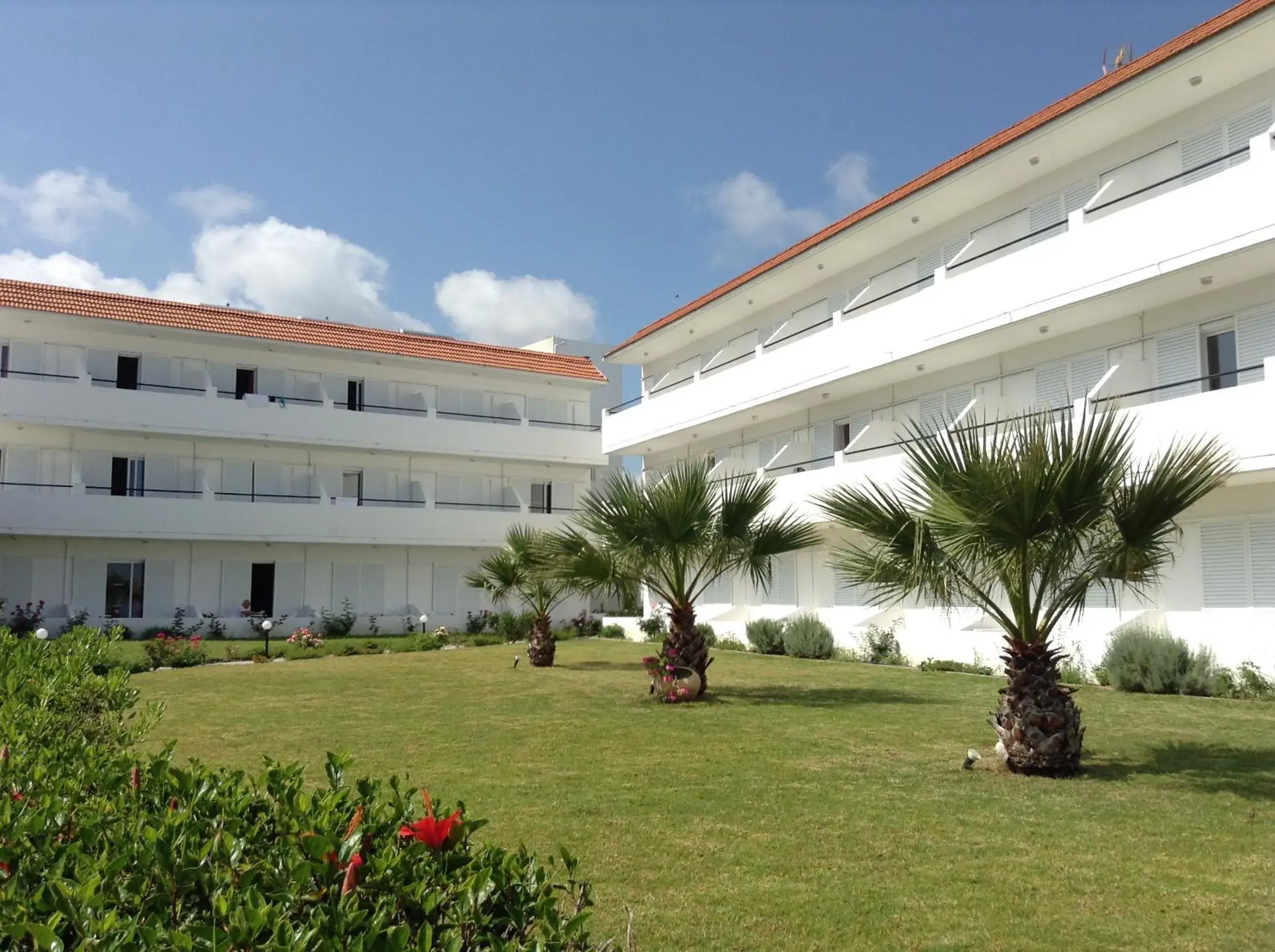 Property building in Pylea Beach Hotel Property building in Pylea Beach Hotel