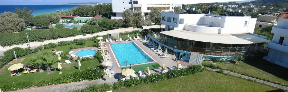 Bird's eye view in Pylea Beach Hotel Bird's eye view in Pylea Beach Hotel