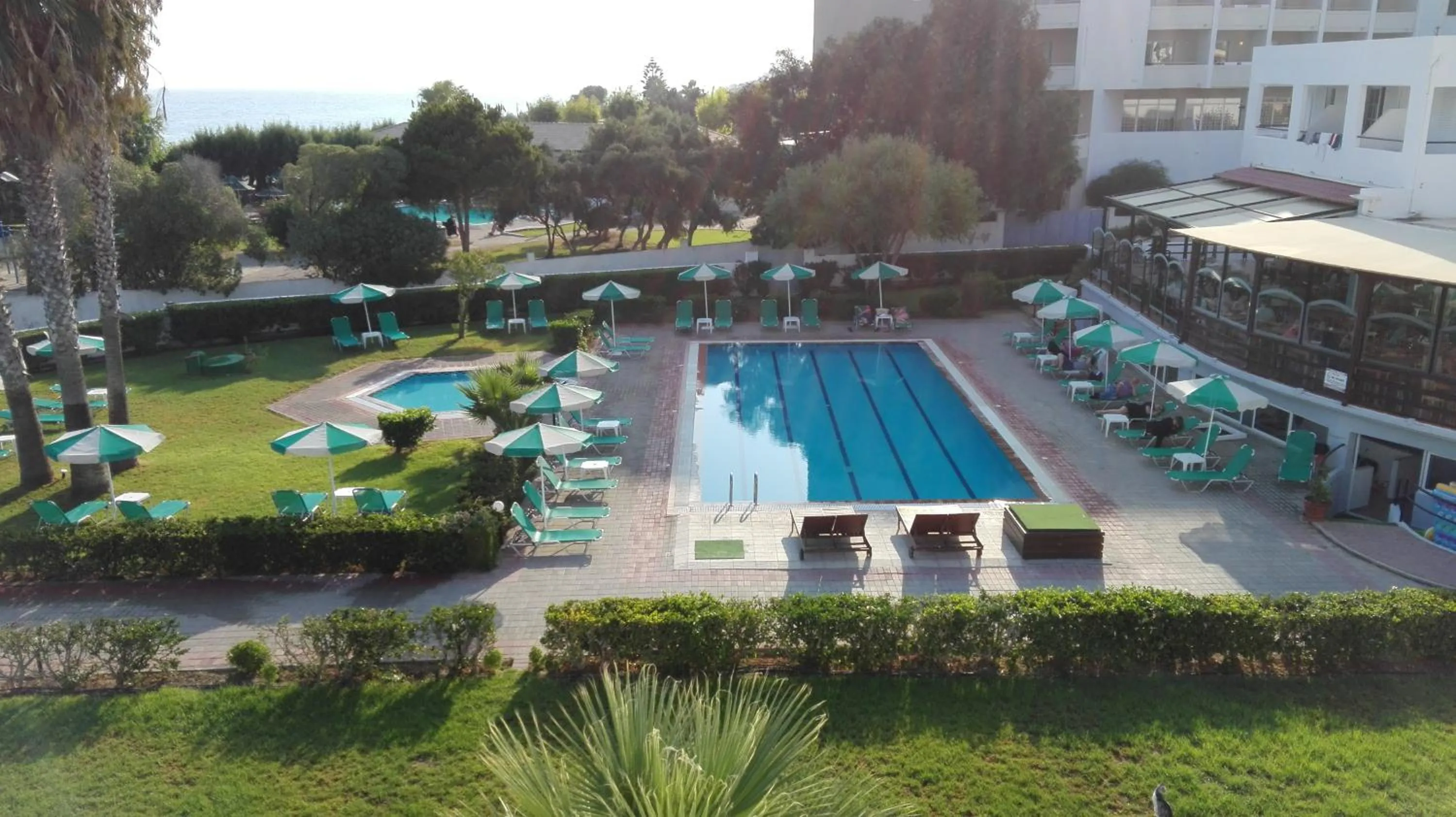 Swimming pool in Pylea Beach Hotel