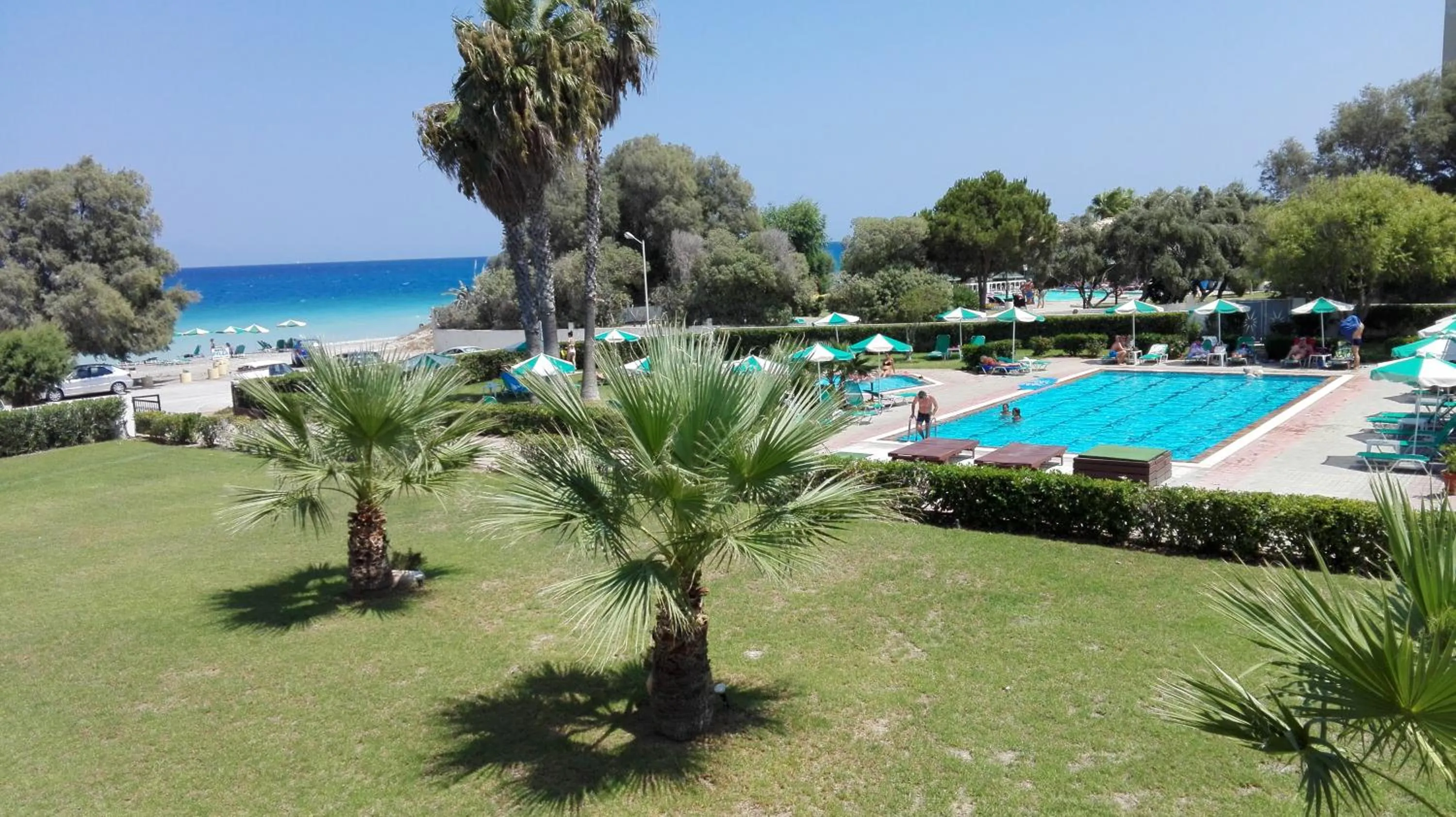Swimming pool in Pylea Beach Hotel