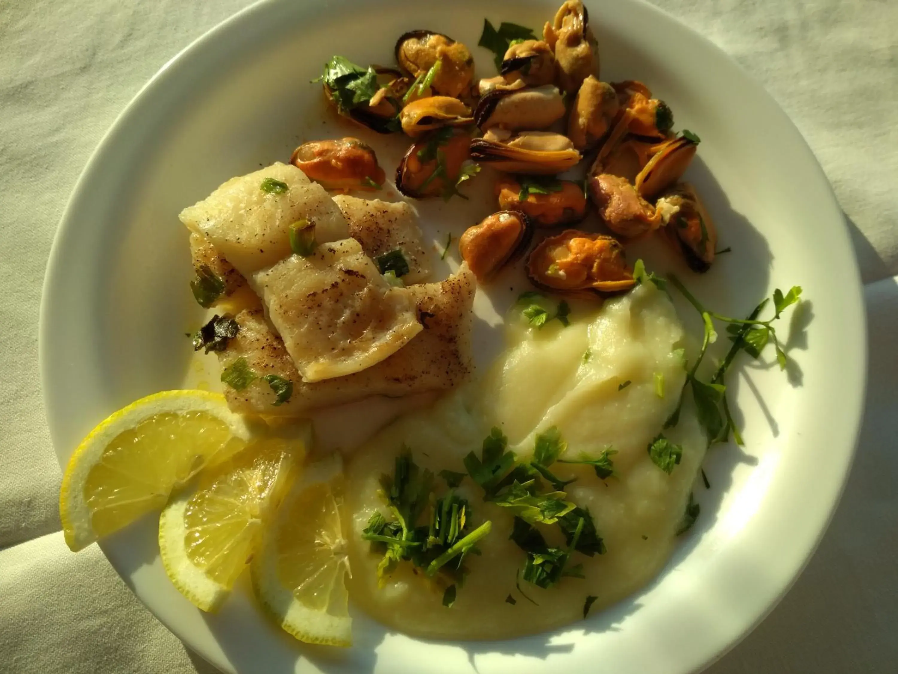 Food close-up in Pylea Beach Hotel Food close-up in Pylea Beach Hotel