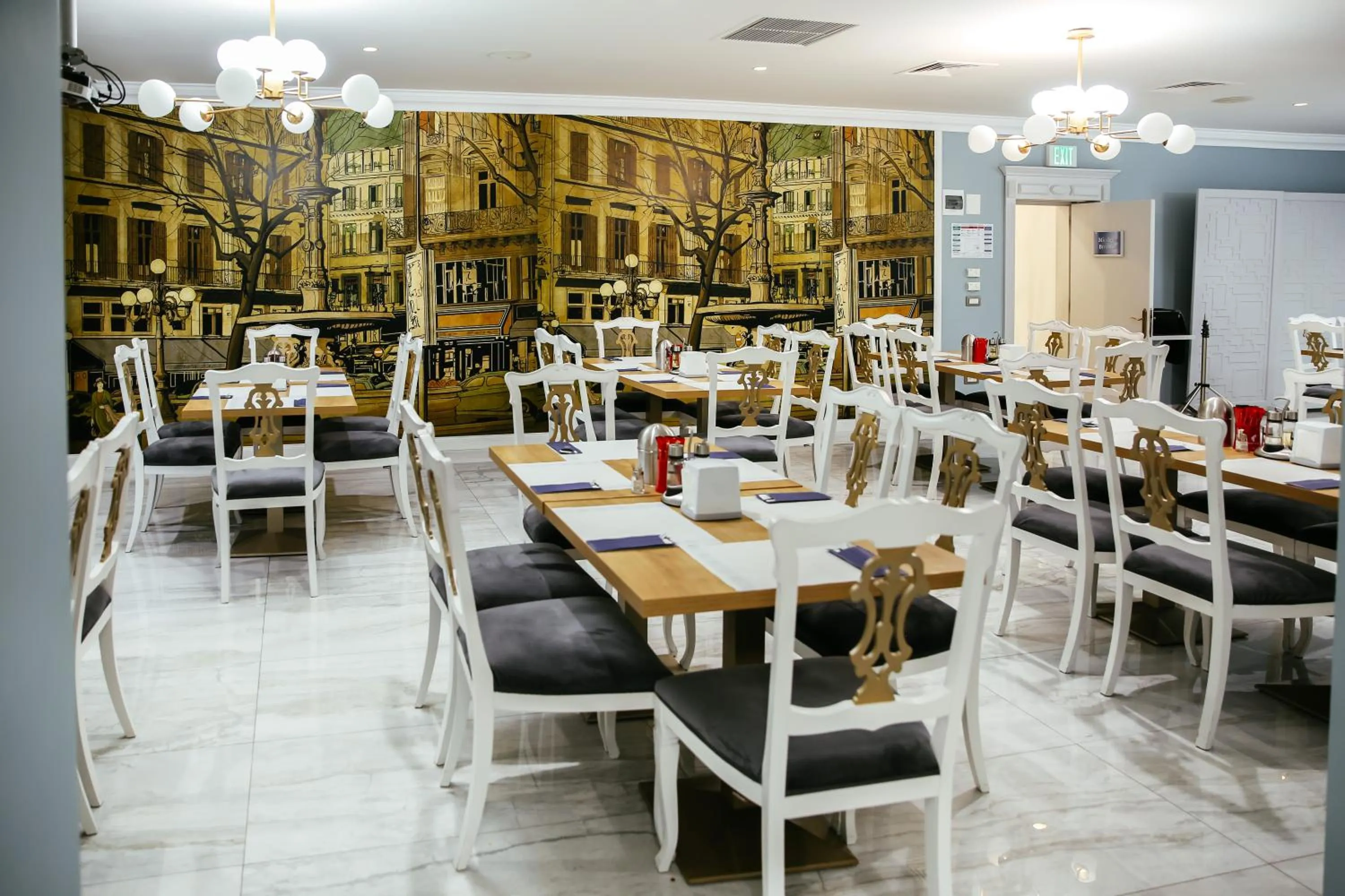 On site in Royal Class Hotel