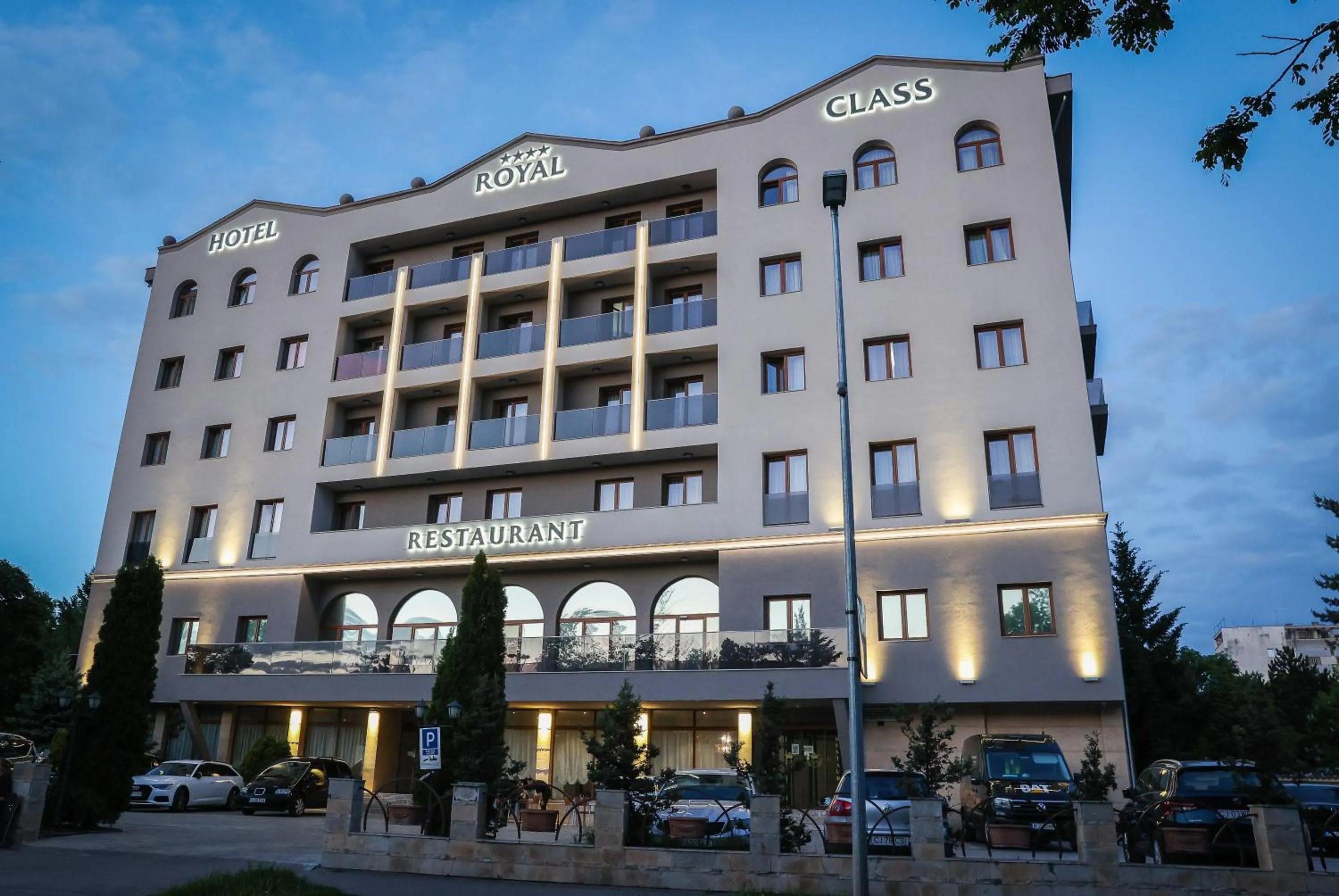 Property building in Royal Class Hotel