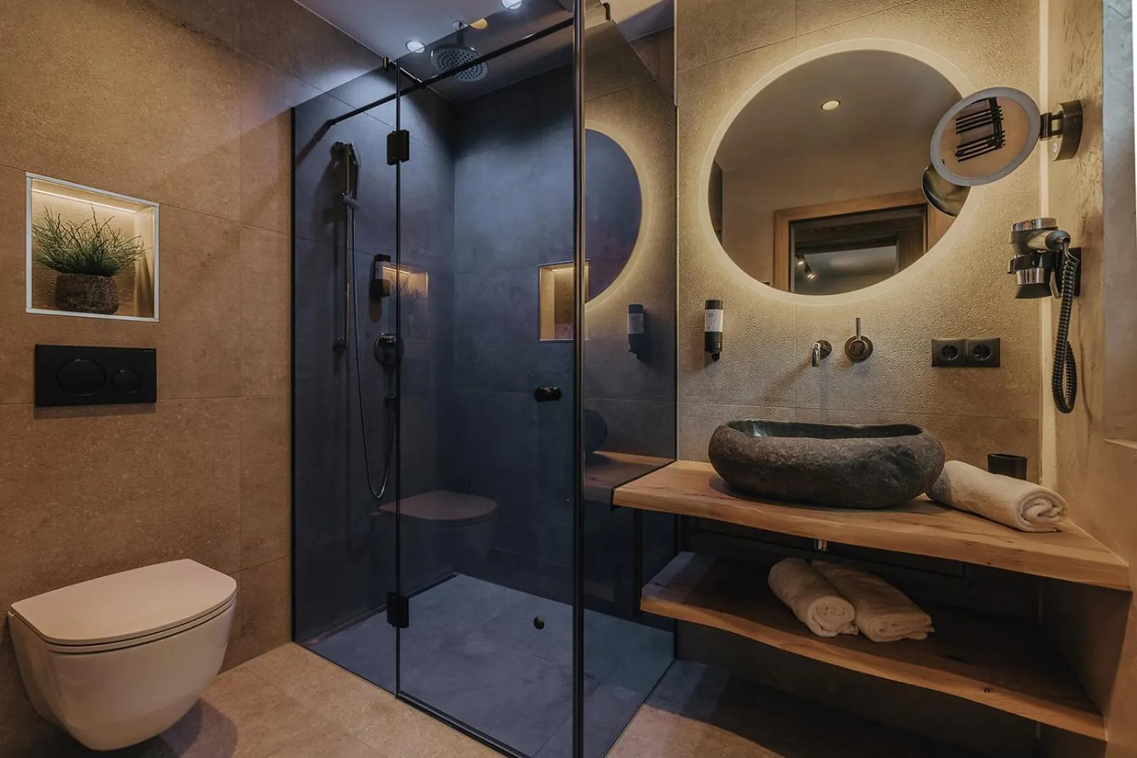 Bathroom in BRUGGER ChaletDorf