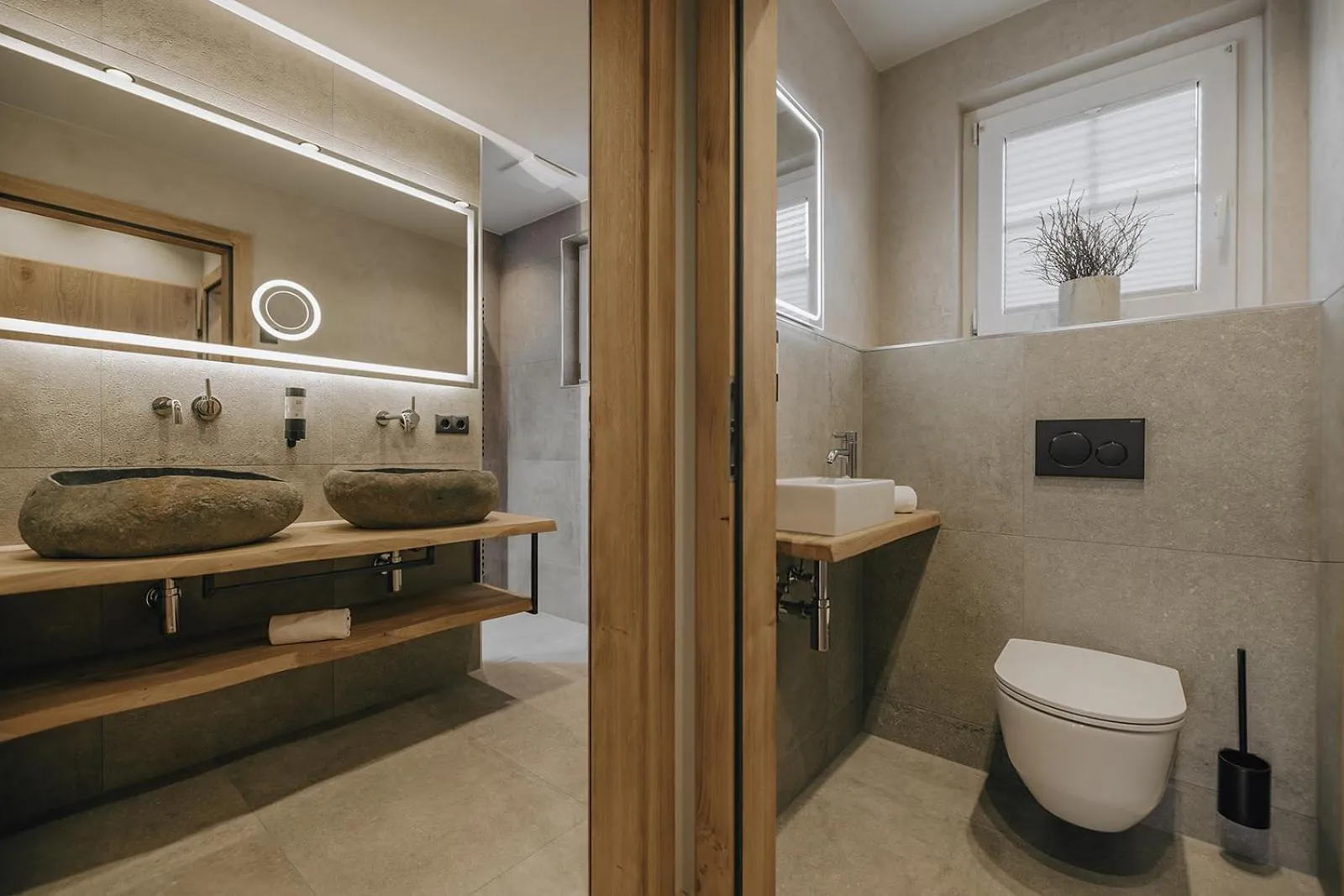 Bathroom in BRUGGER ChaletDorf