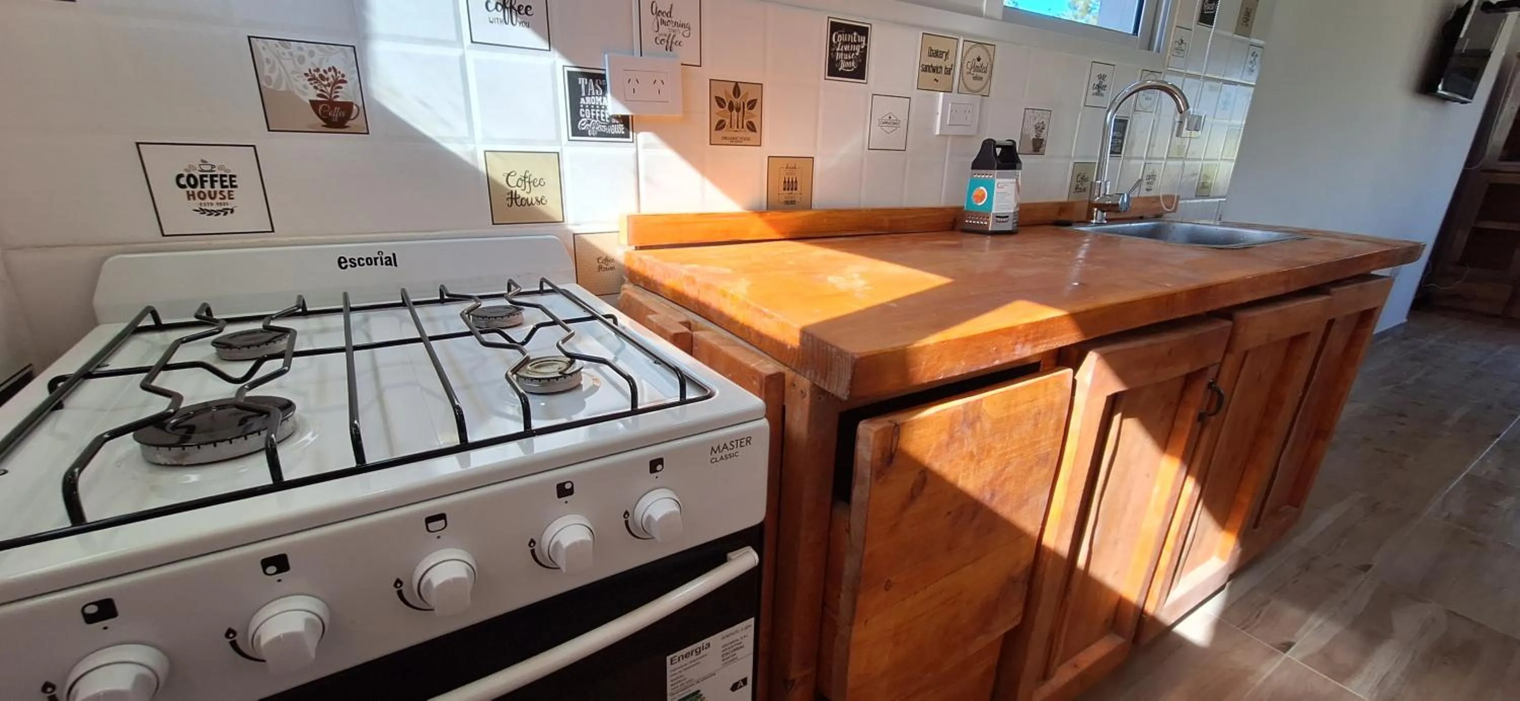 Kitchen or kitchenette in Terrazas de Nahuascat