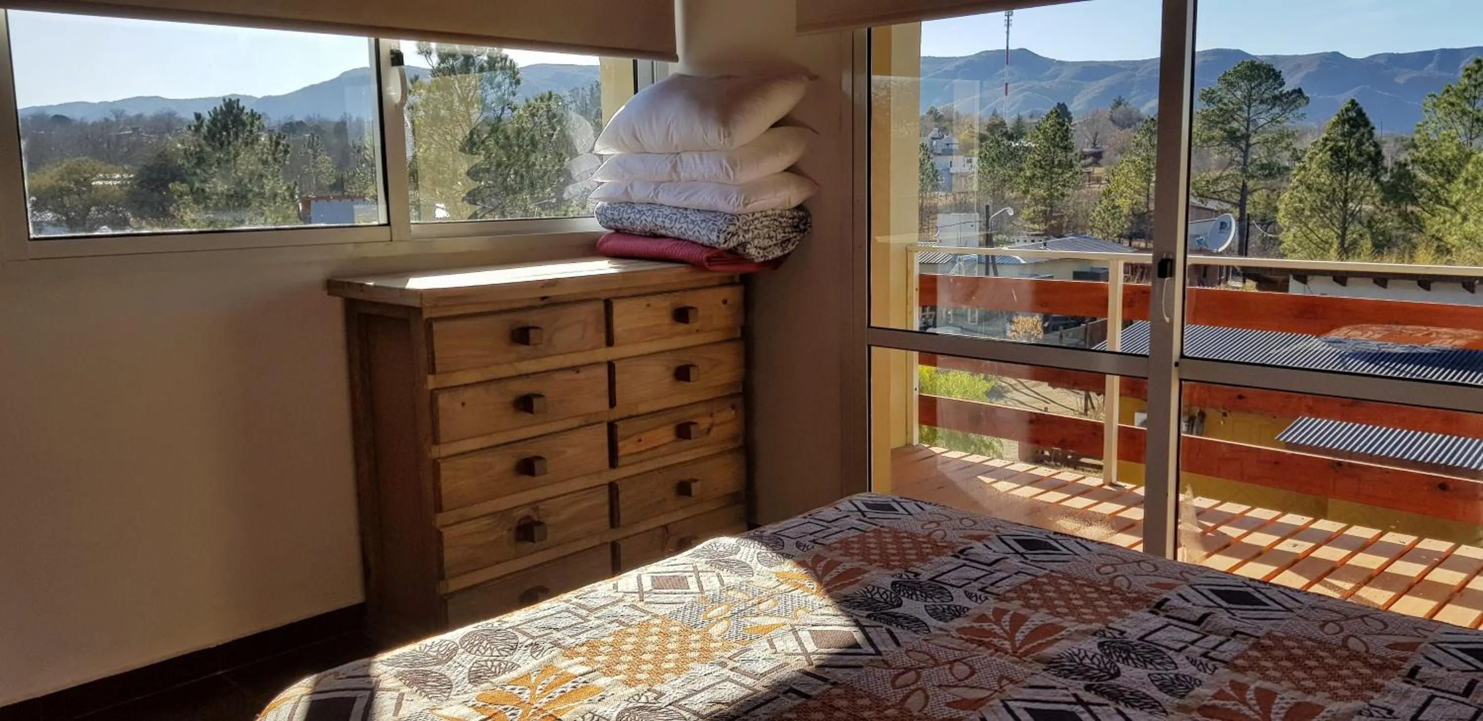 Mountain view, Bed in Terrazas de Nahuascat