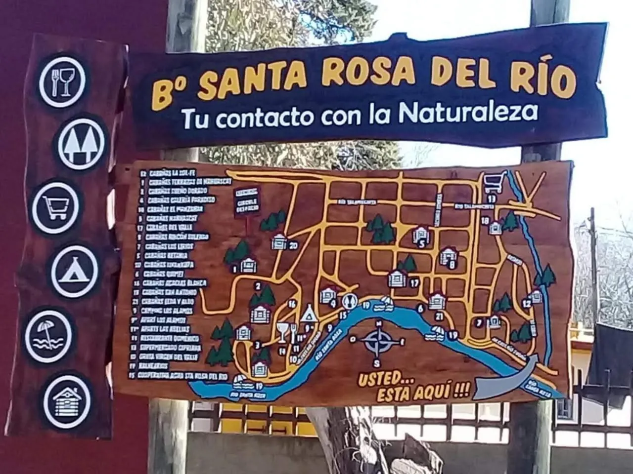Nearby landmark in Terrazas de Nahuascat