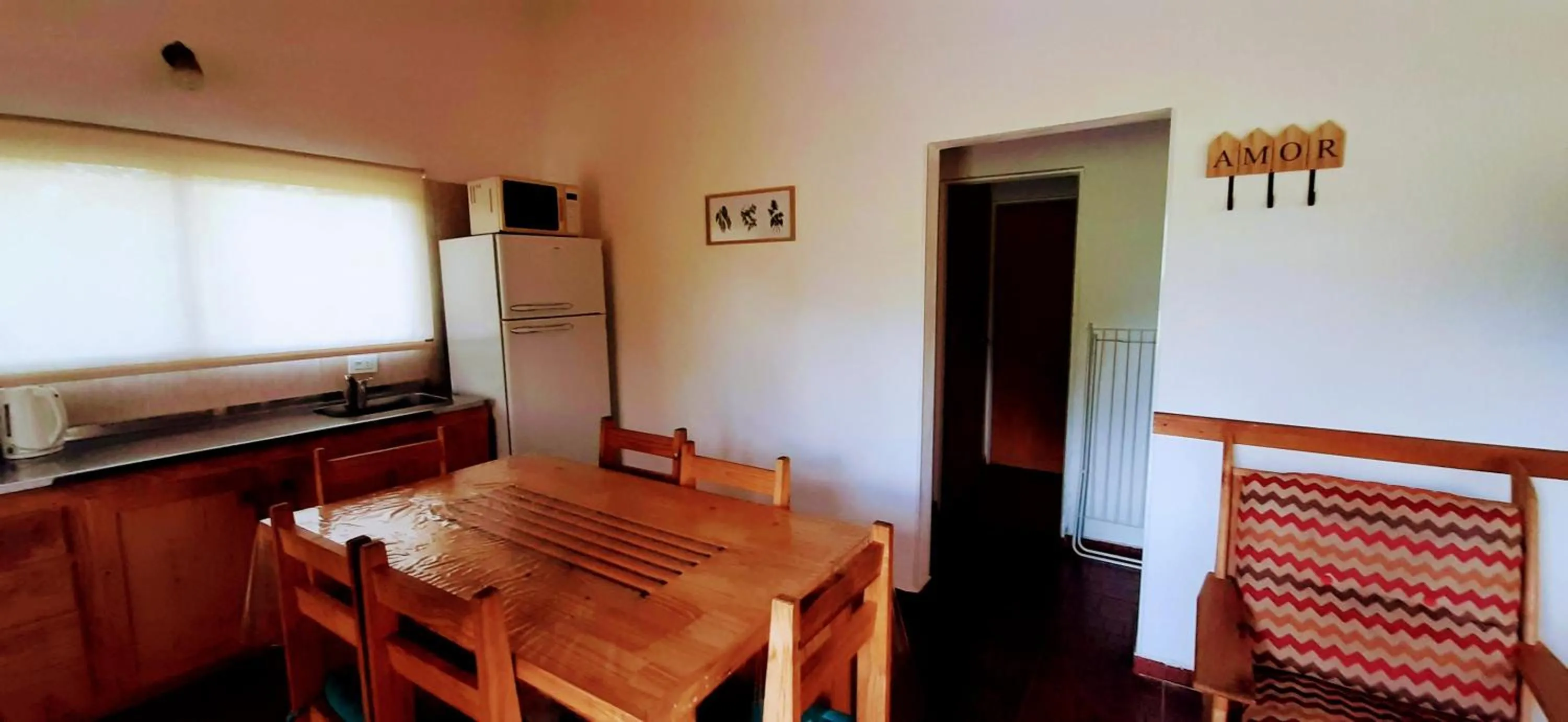 Dining area in Terrazas de Nahuascat