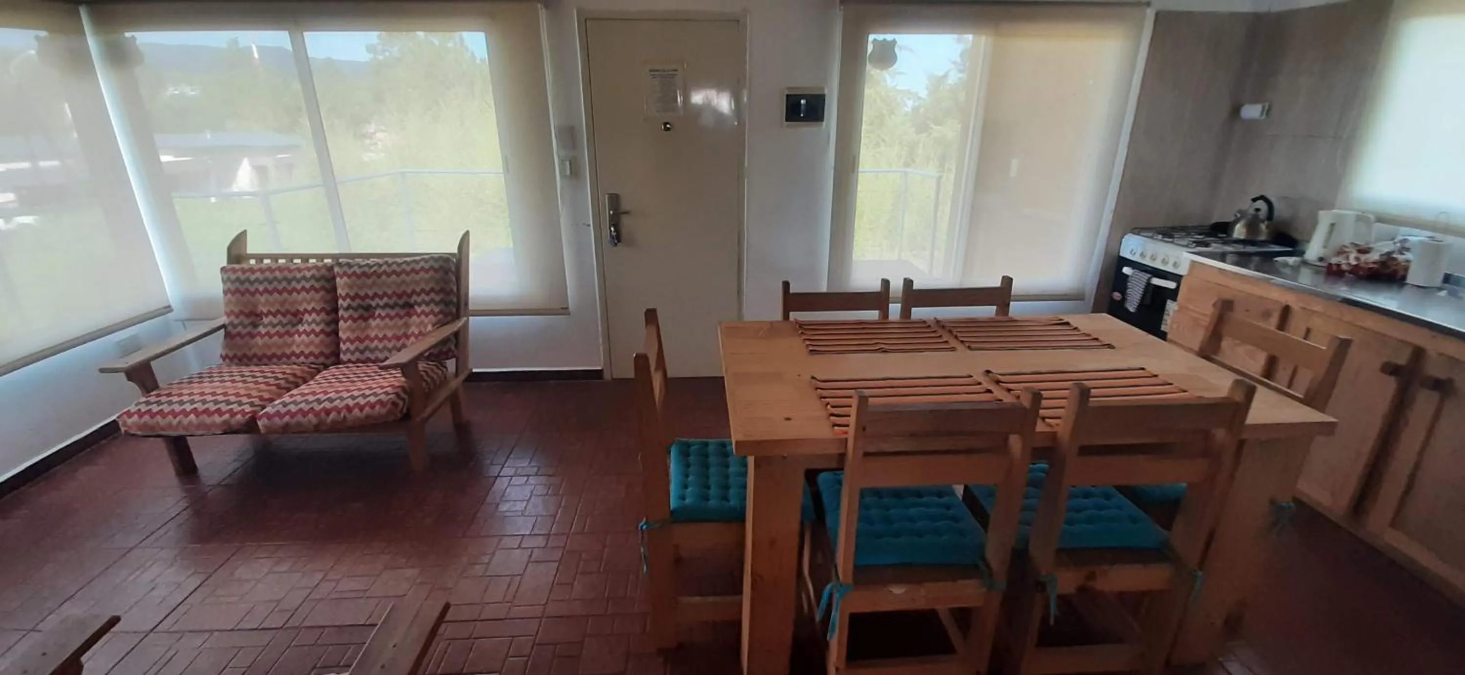Kitchen or kitchenette in Terrazas de Nahuascat
