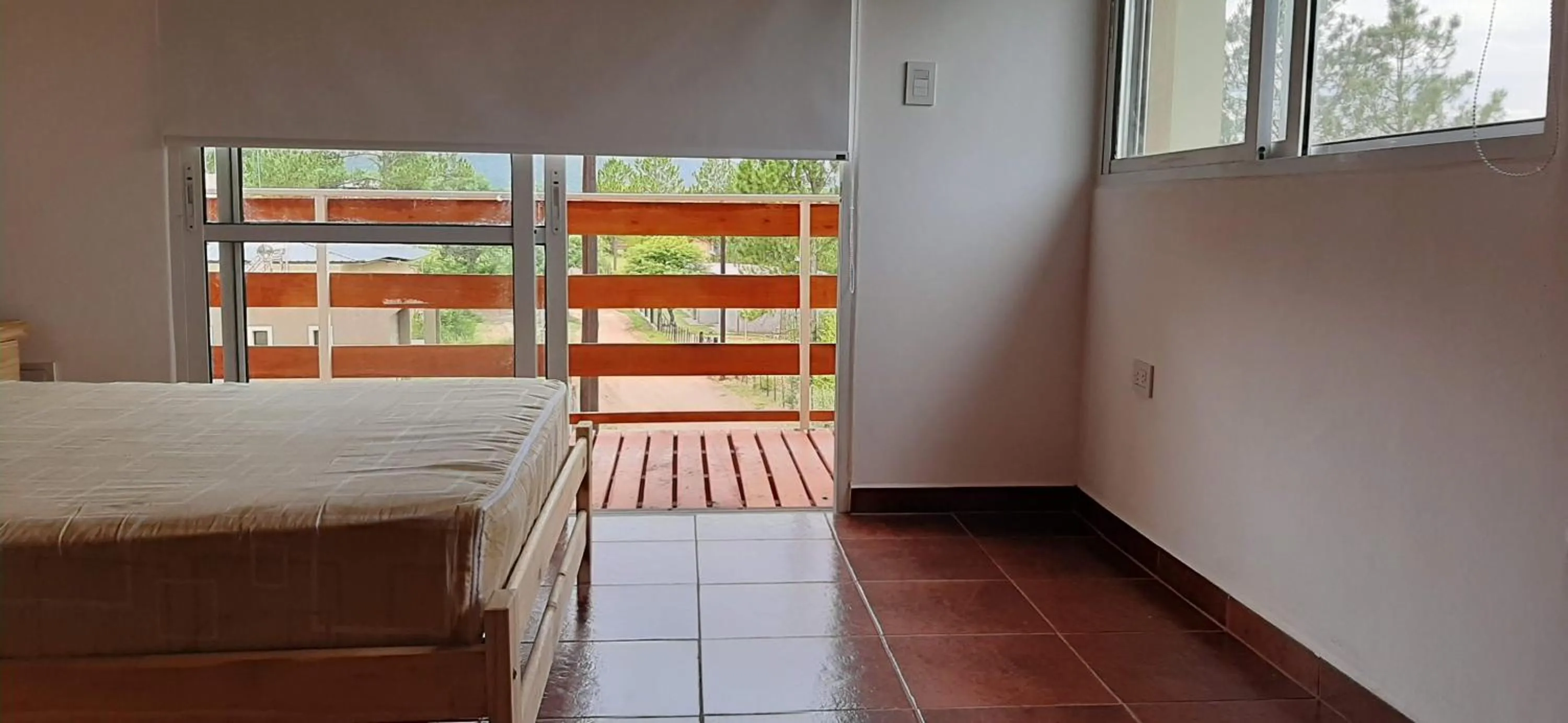Balcony/Terrace, Bed in Terrazas de Nahuascat