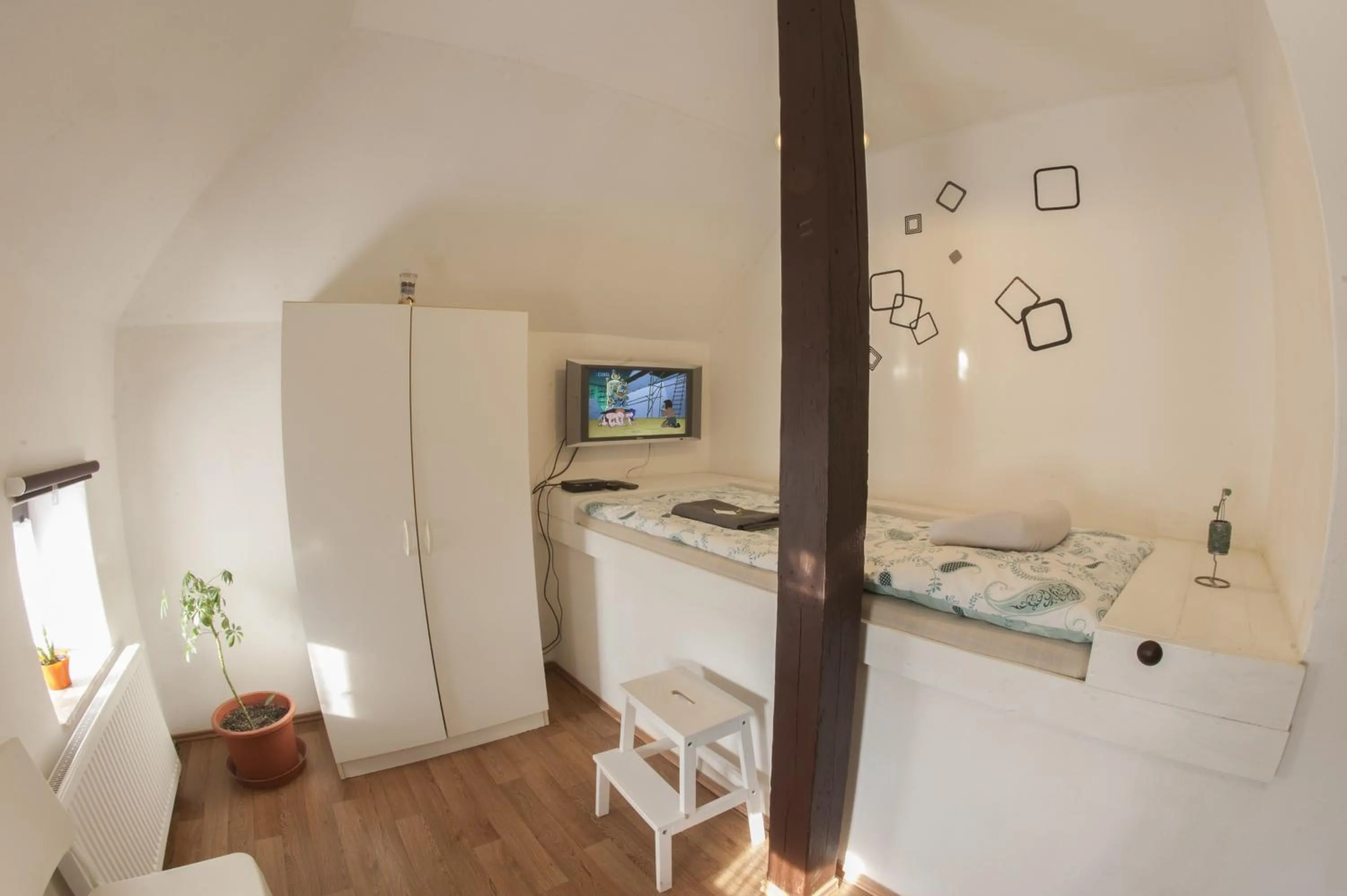 Single Room with External Toilet - single occupancy in Penzion "U Nádraží"