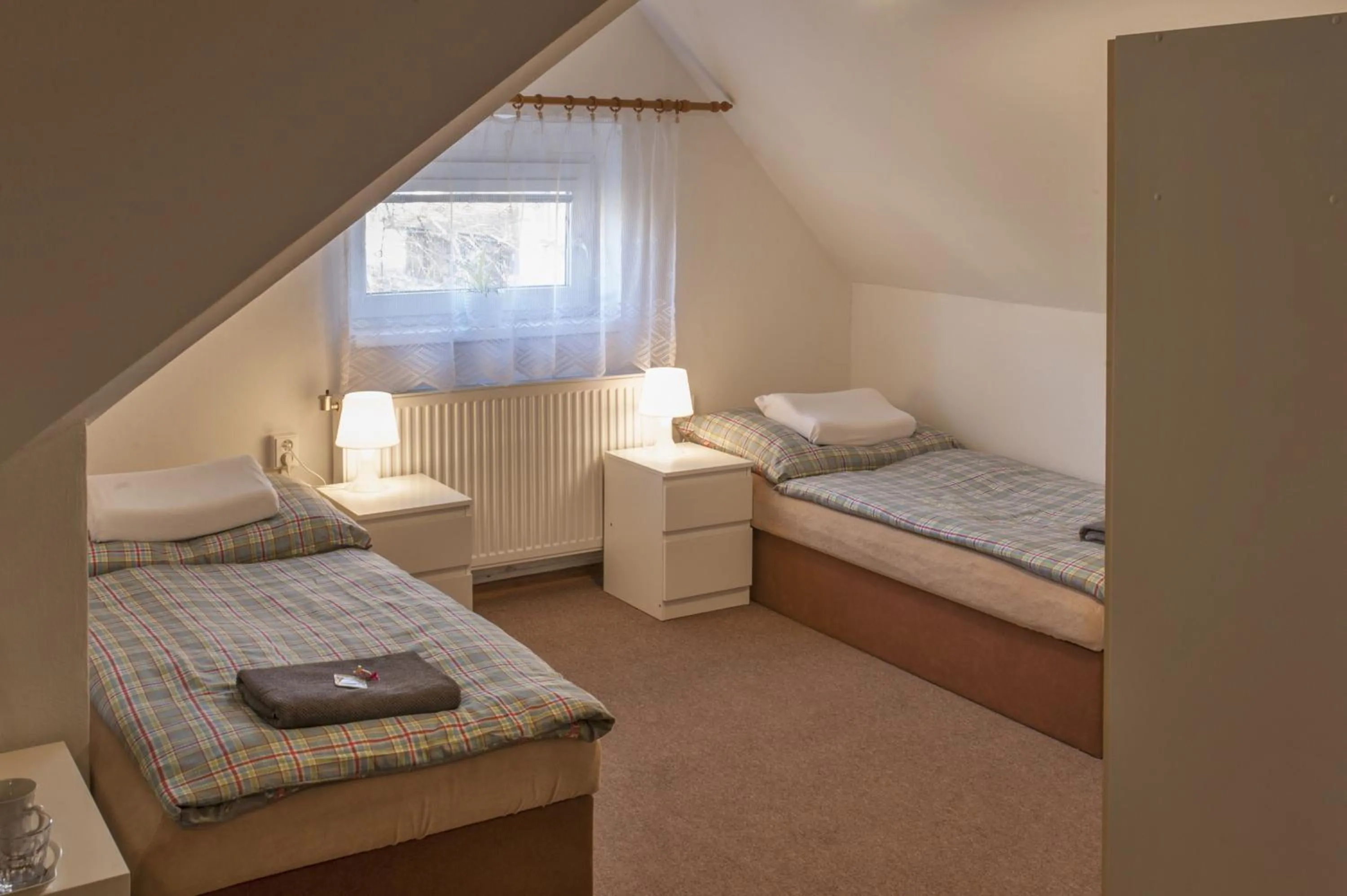 Triple Room with View in Penzion "U Nádraží"