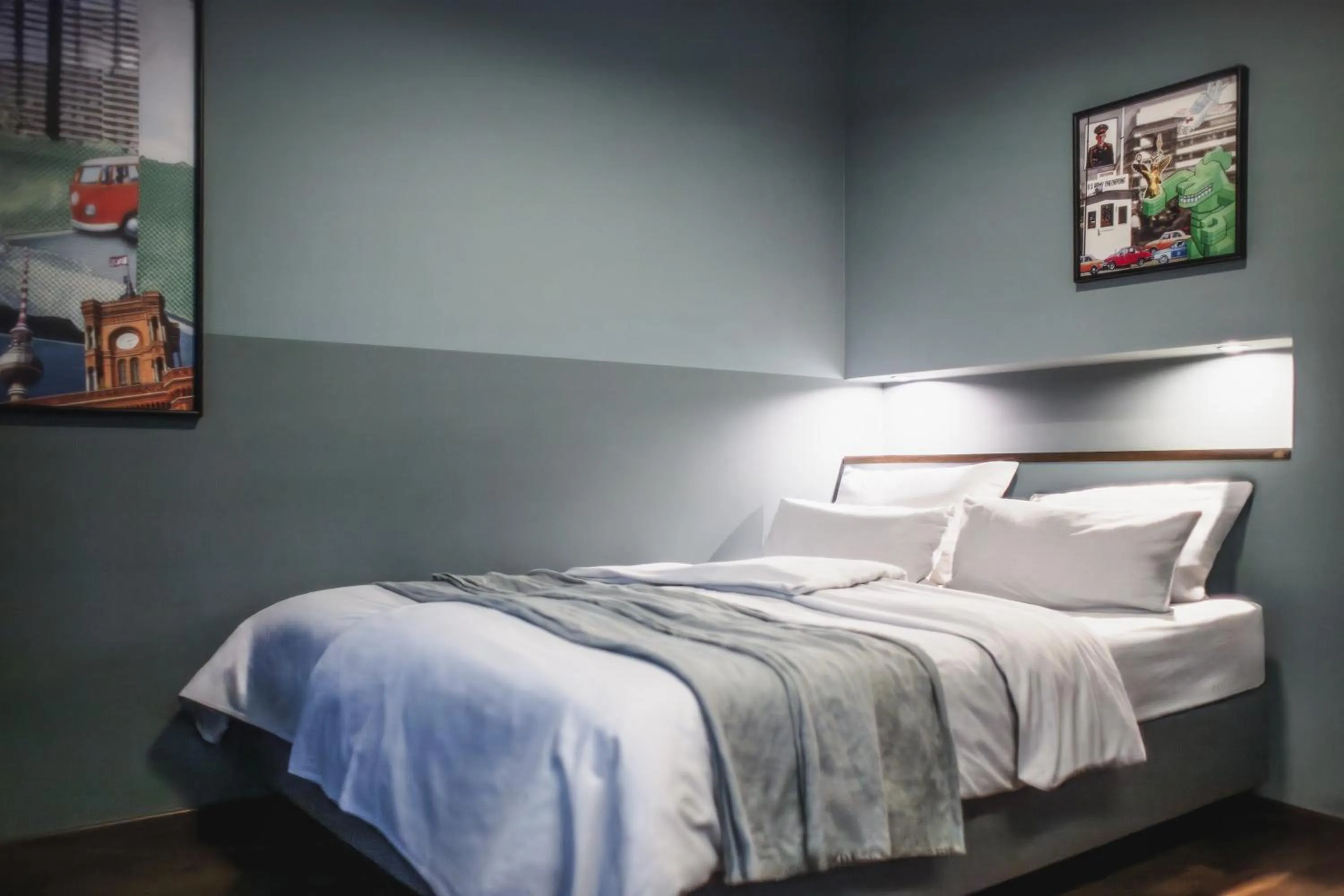 Bed in The Circus Hotel