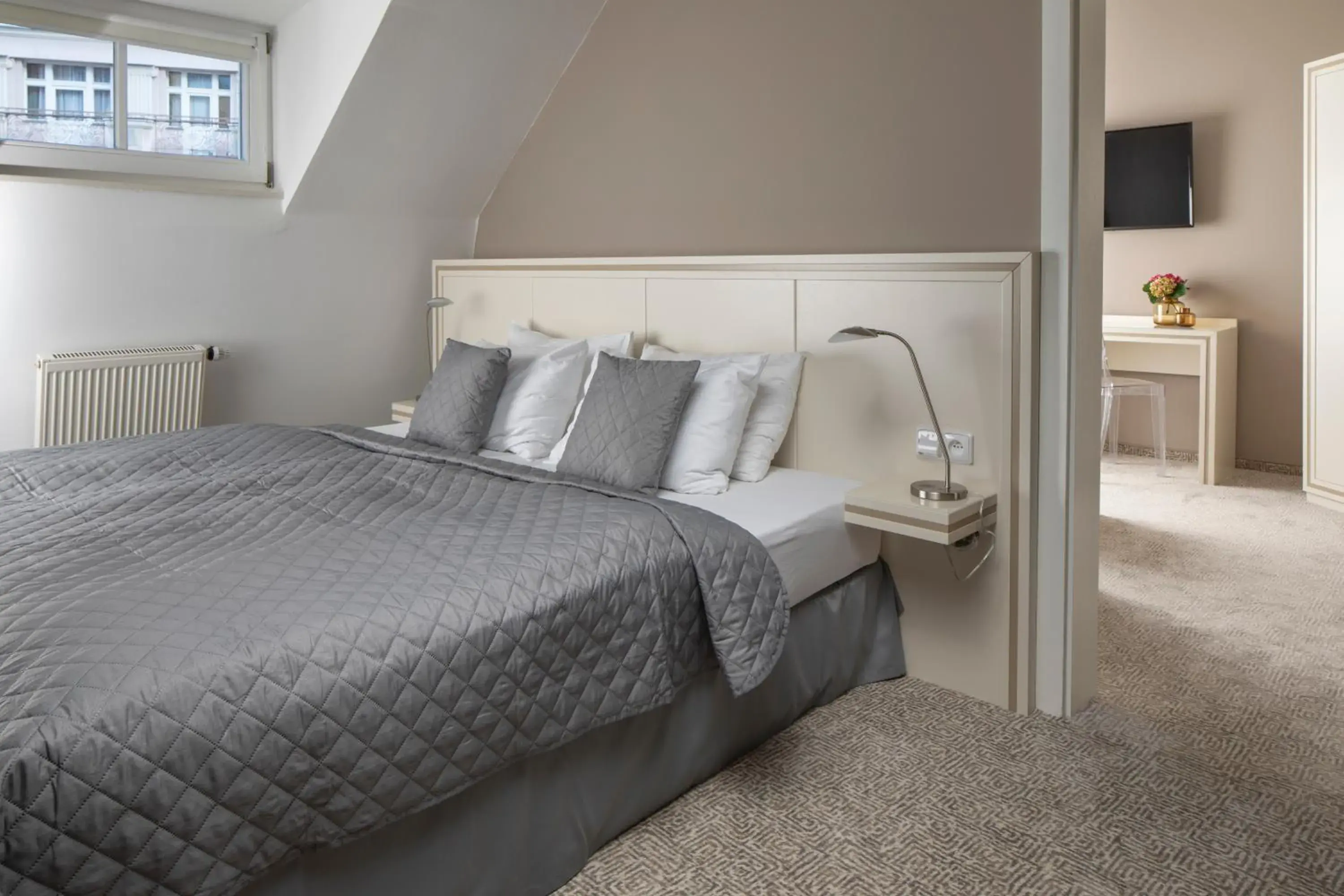 Standard Double Room with Pool and Sauna Access in Promenáda Romantic Hotel Standard Double Room with Pool and Sauna Access in Promenáda Romantic Hotel