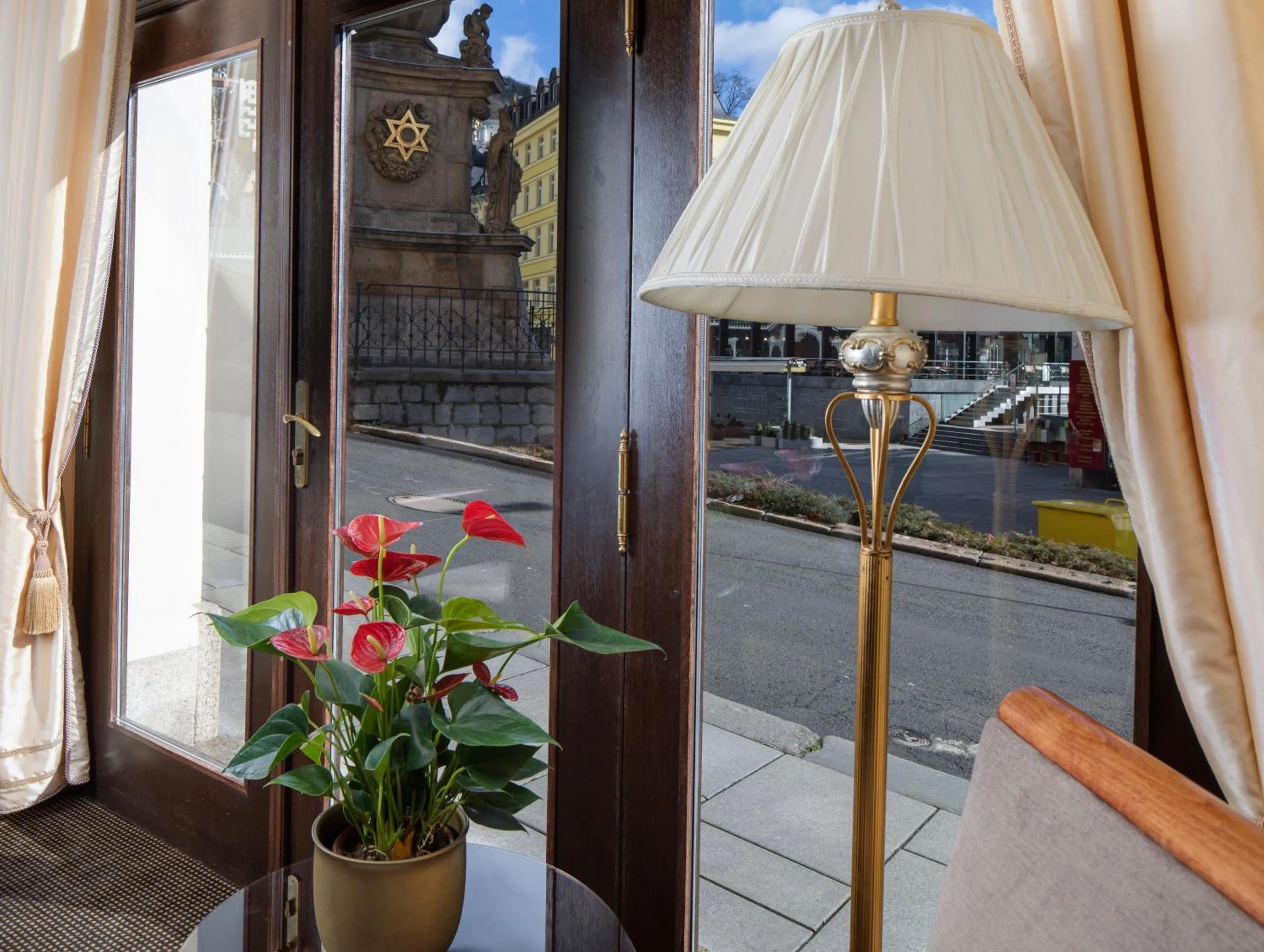 Lobby or reception in Promenáda Romantic Hotel