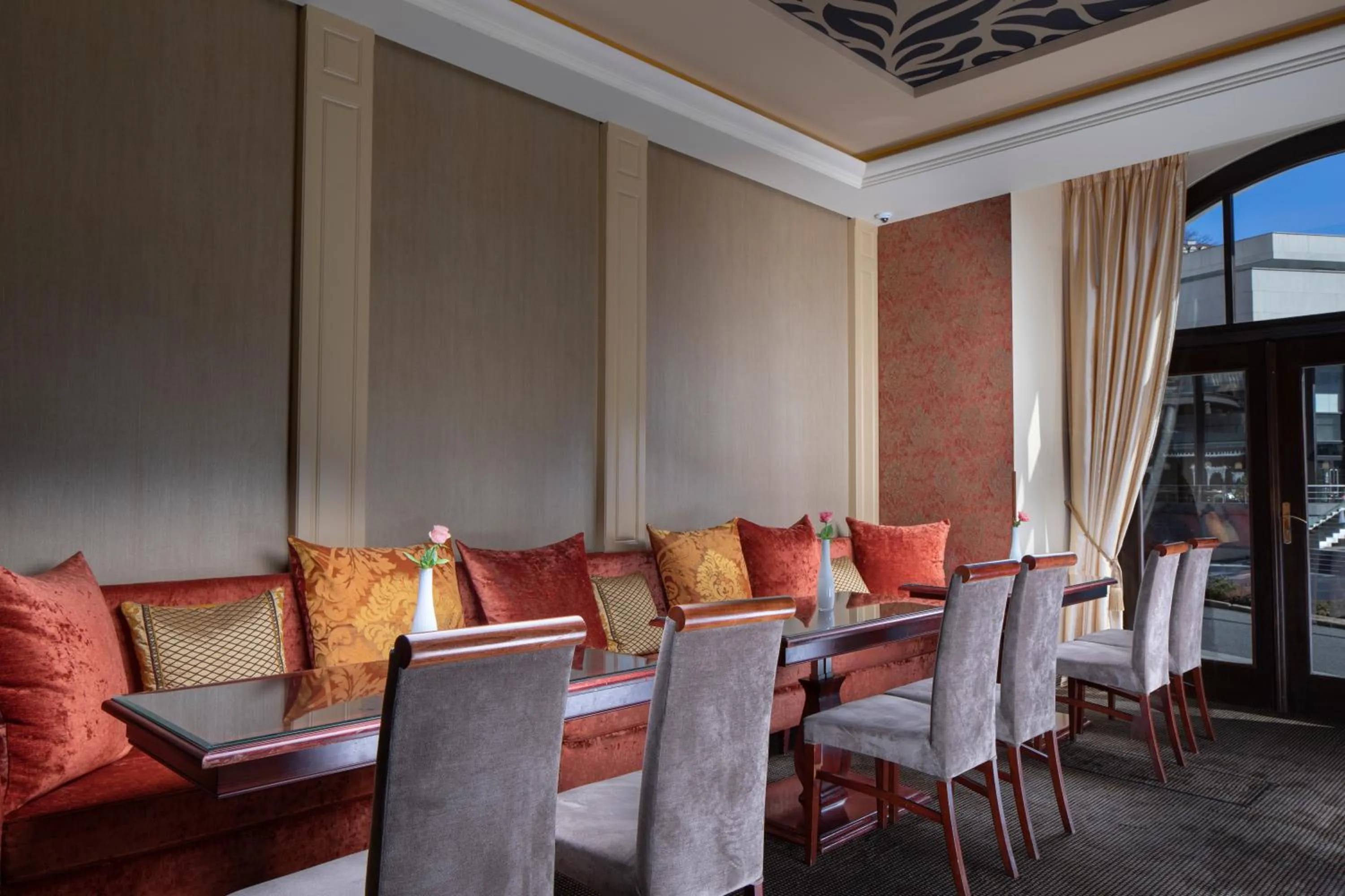 Lobby or reception in Promenáda Romantic Hotel