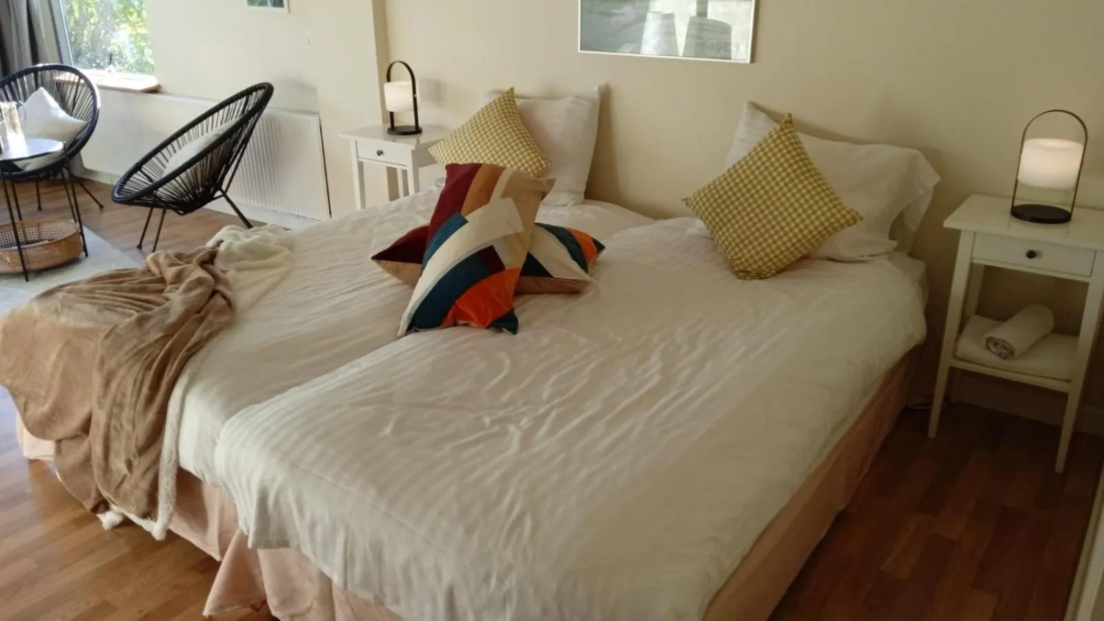 Bedroom, Bed in Møn Klintholm Vintage B&B