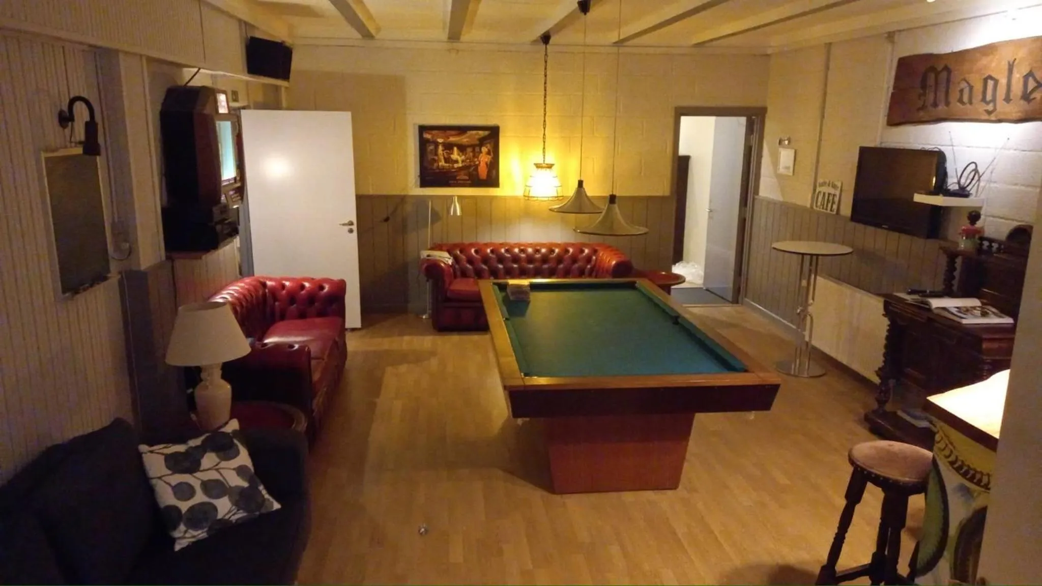 Billiard in Møn Klintholm Vintage B&B