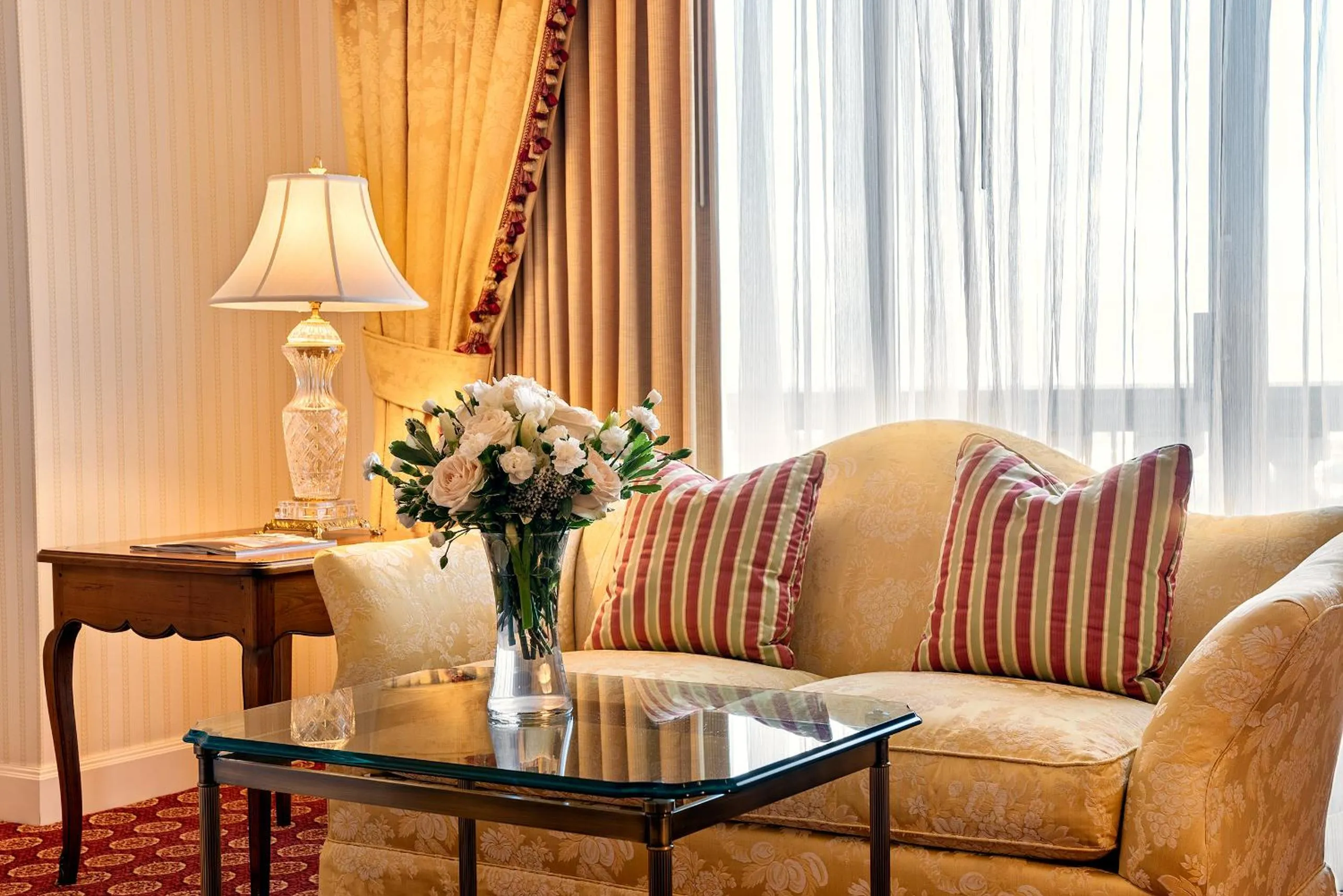 Living room in Grand America Hotel