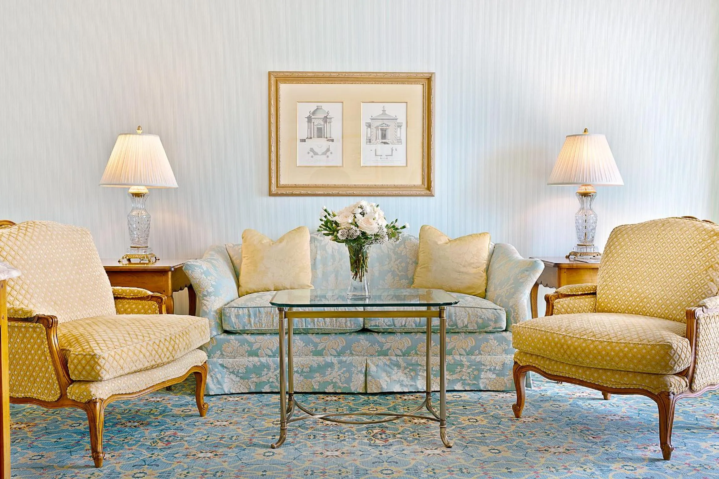 Living room in Grand America Hotel