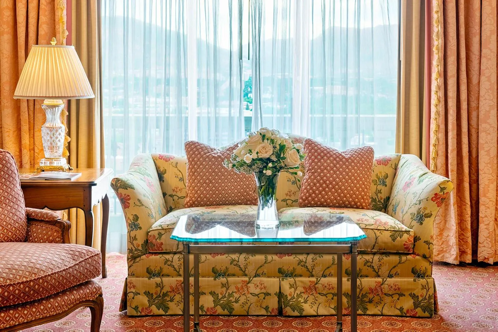 Living room in Grand America Hotel