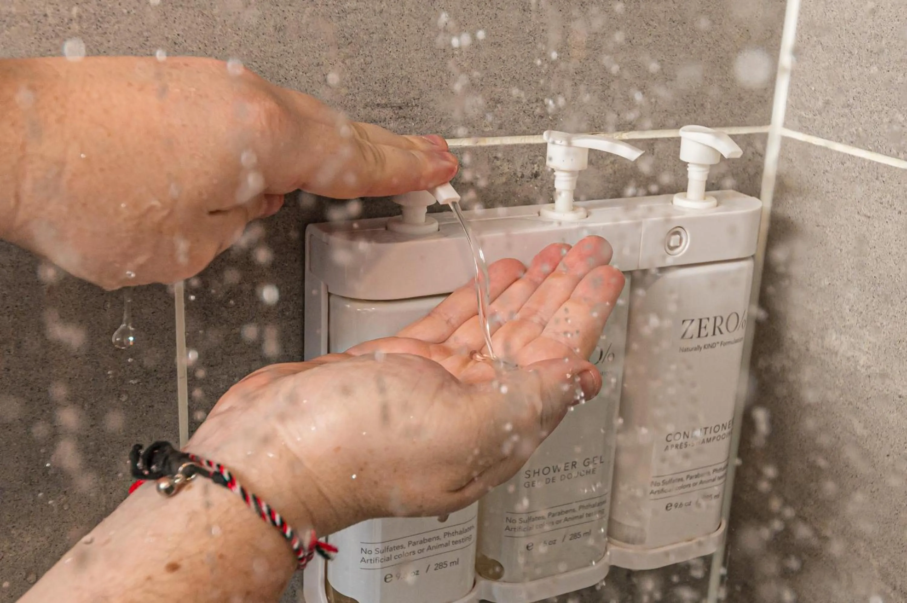 Shower in HQ Aparthotel Farnborough