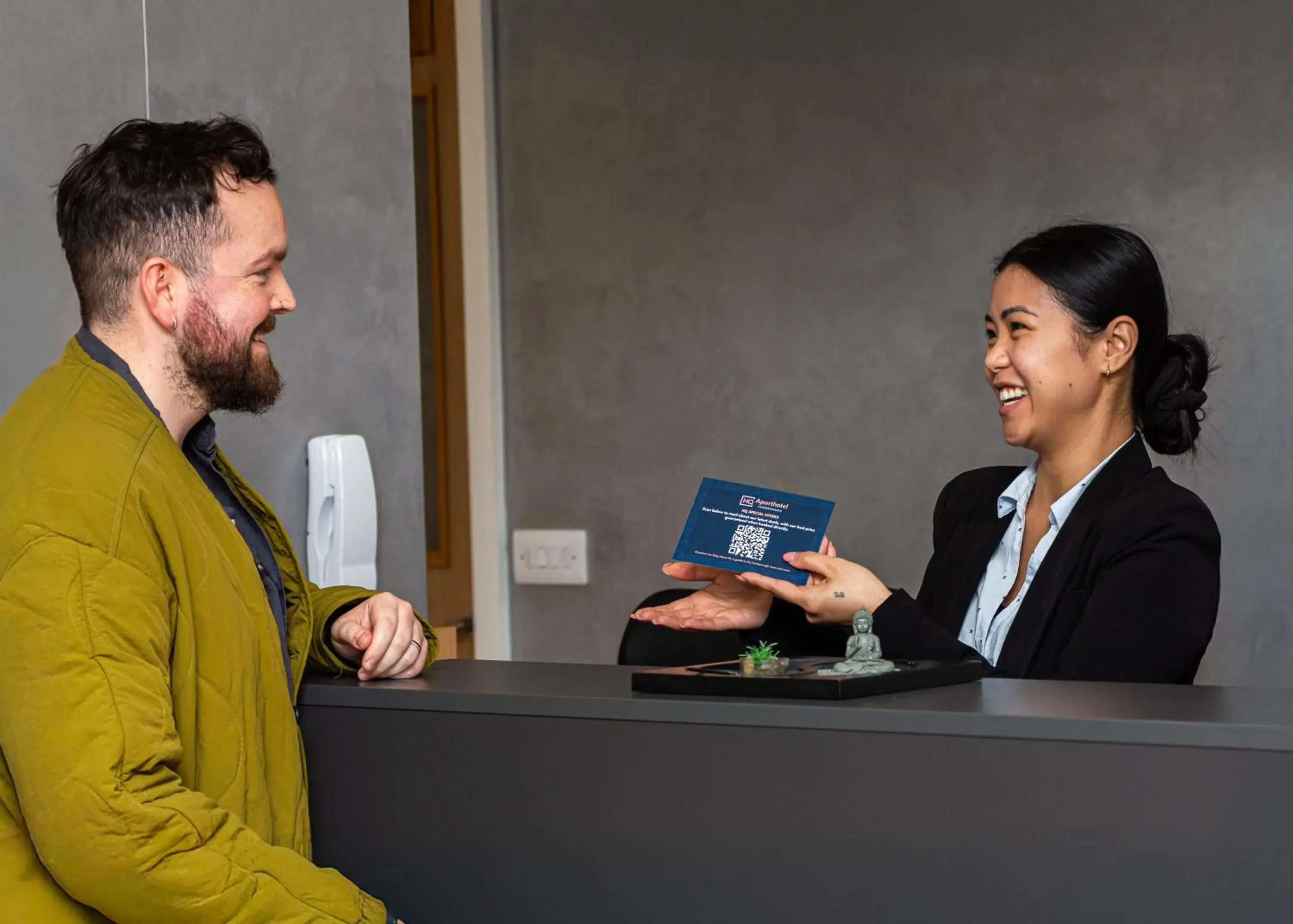 Lobby or reception in HQ Aparthotel Farnborough Lobby or reception in HQ Aparthotel Farnborough