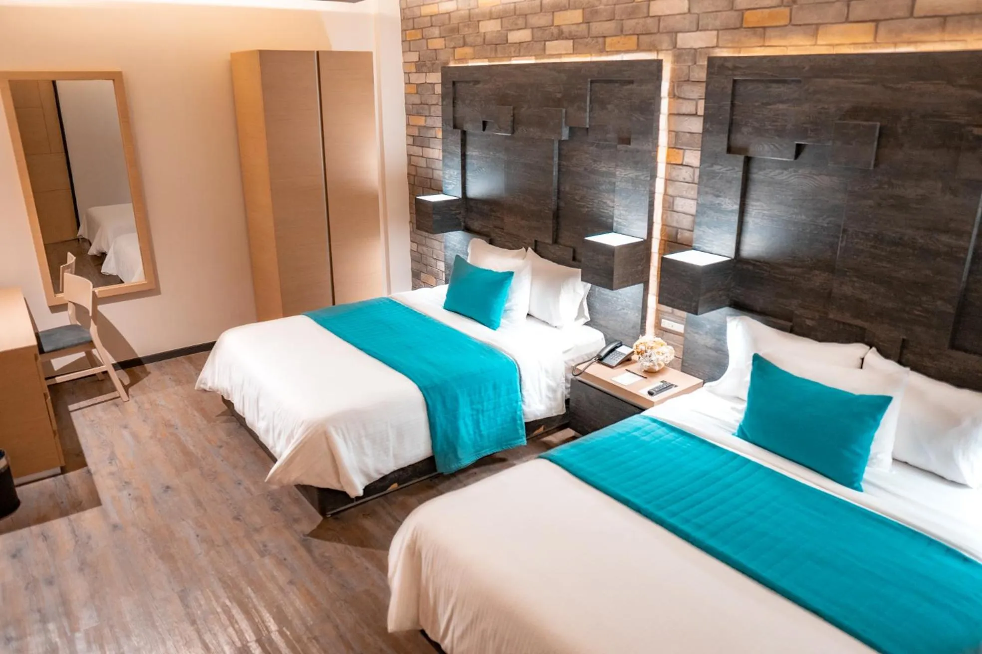 Bed in Hotel Punto MX