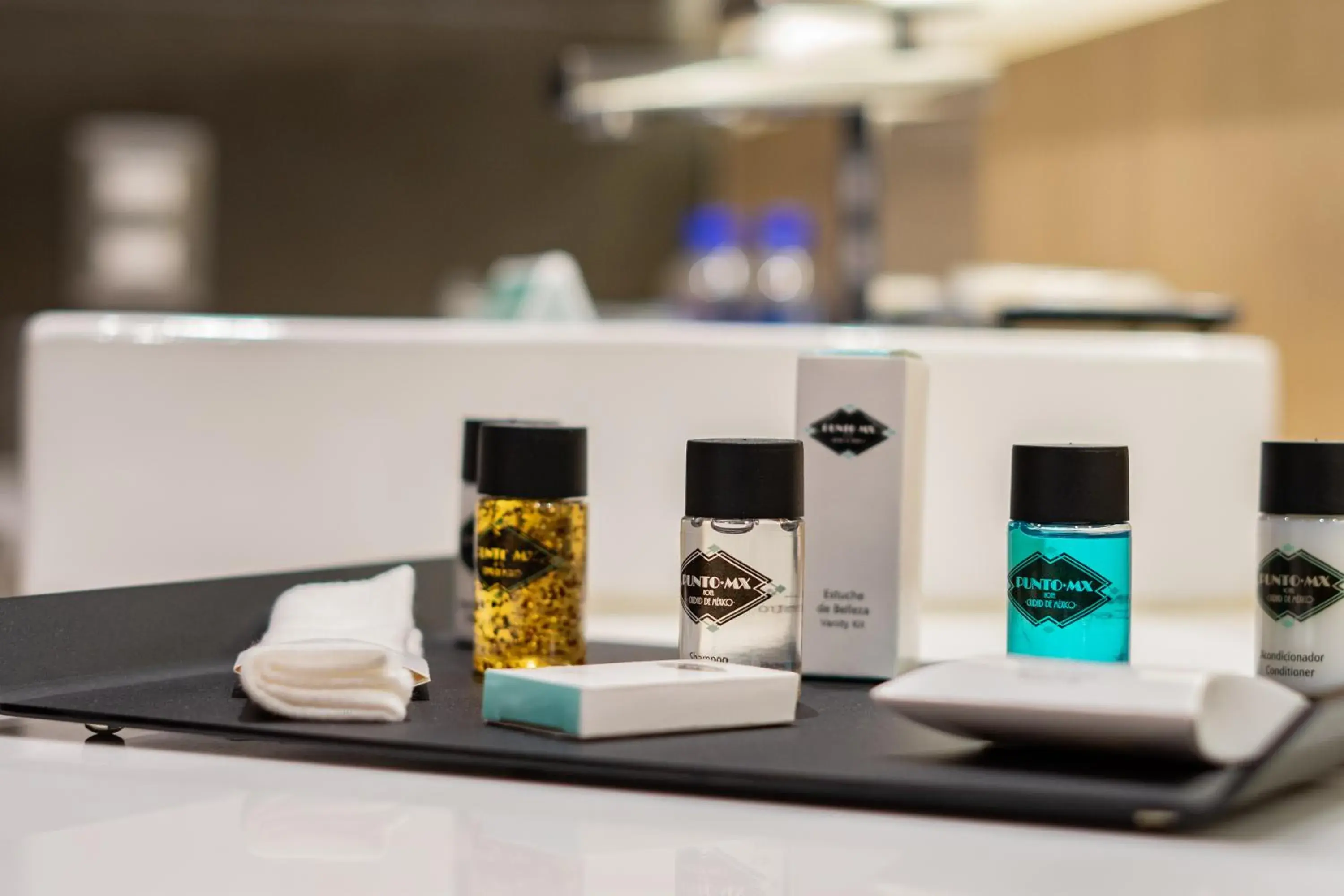 Bathroom in Hotel Punto MX Bathroom in Hotel Punto MX