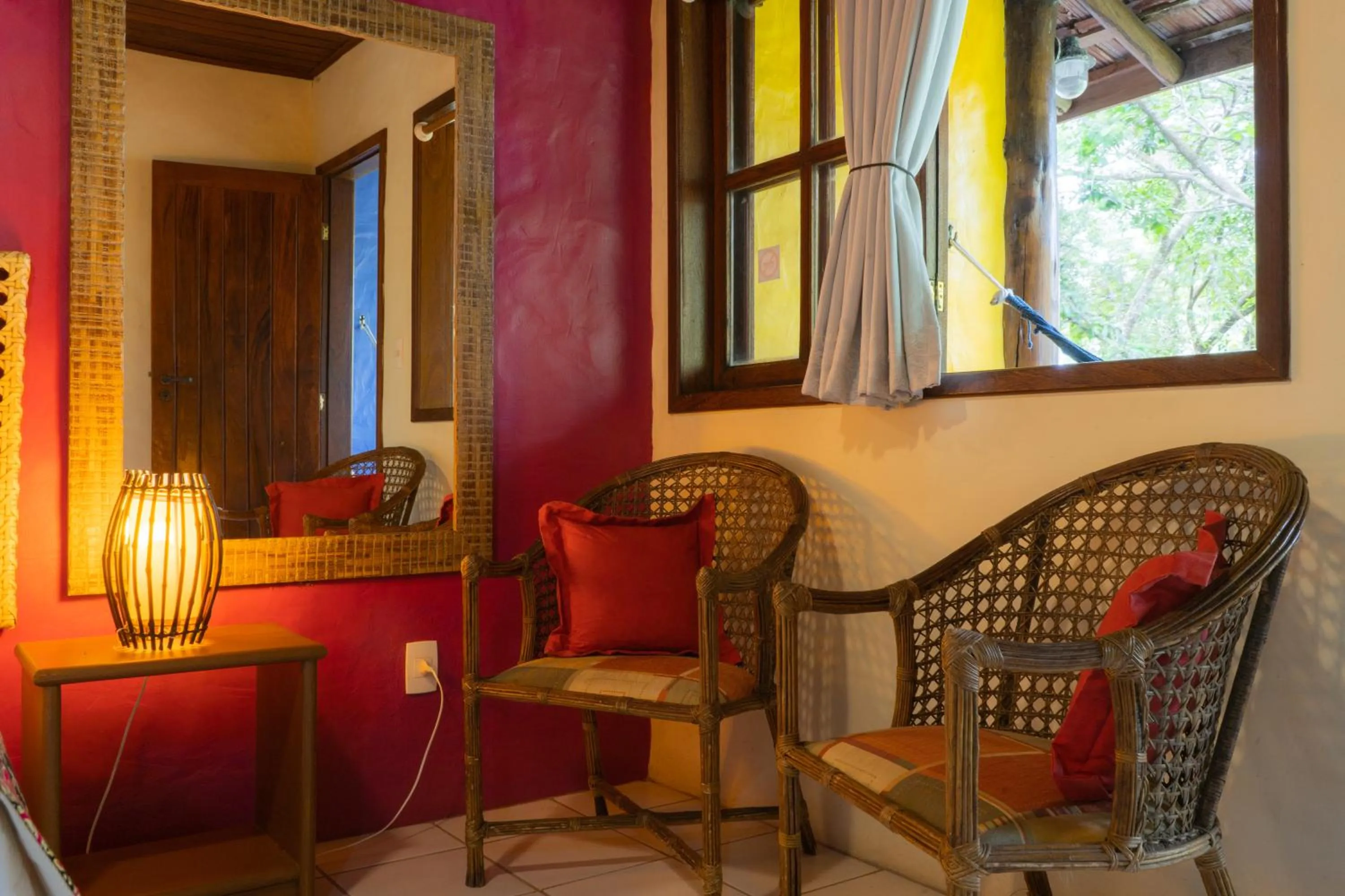 Living room in Atmosphera Pousada