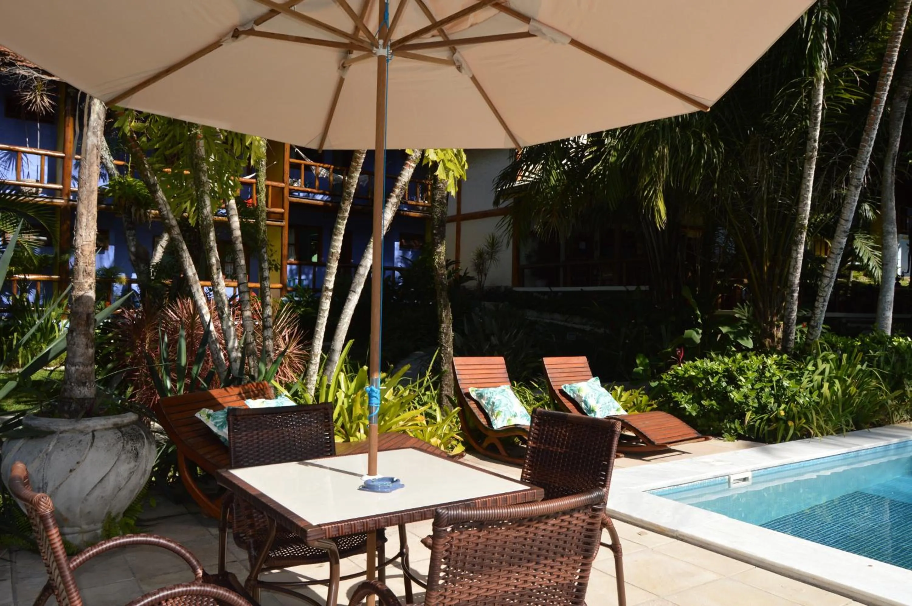 Swimming pool in Atmosphera Pousada