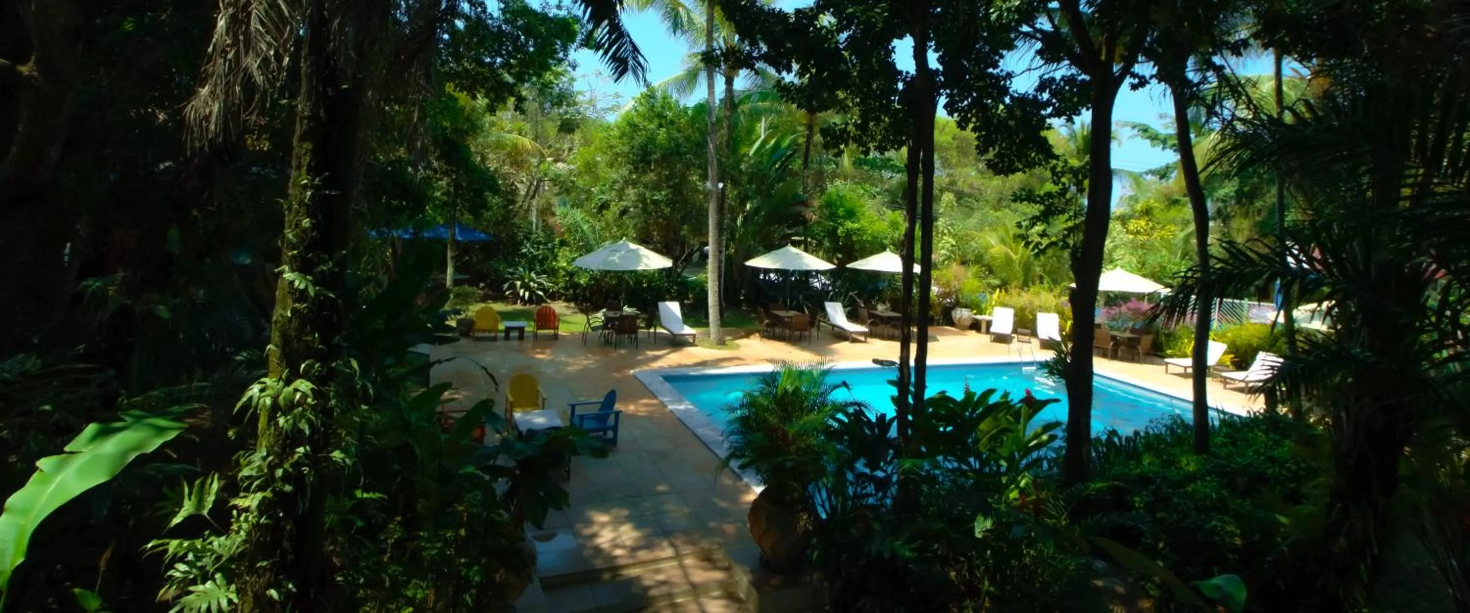 Garden in Atmosphera Pousada