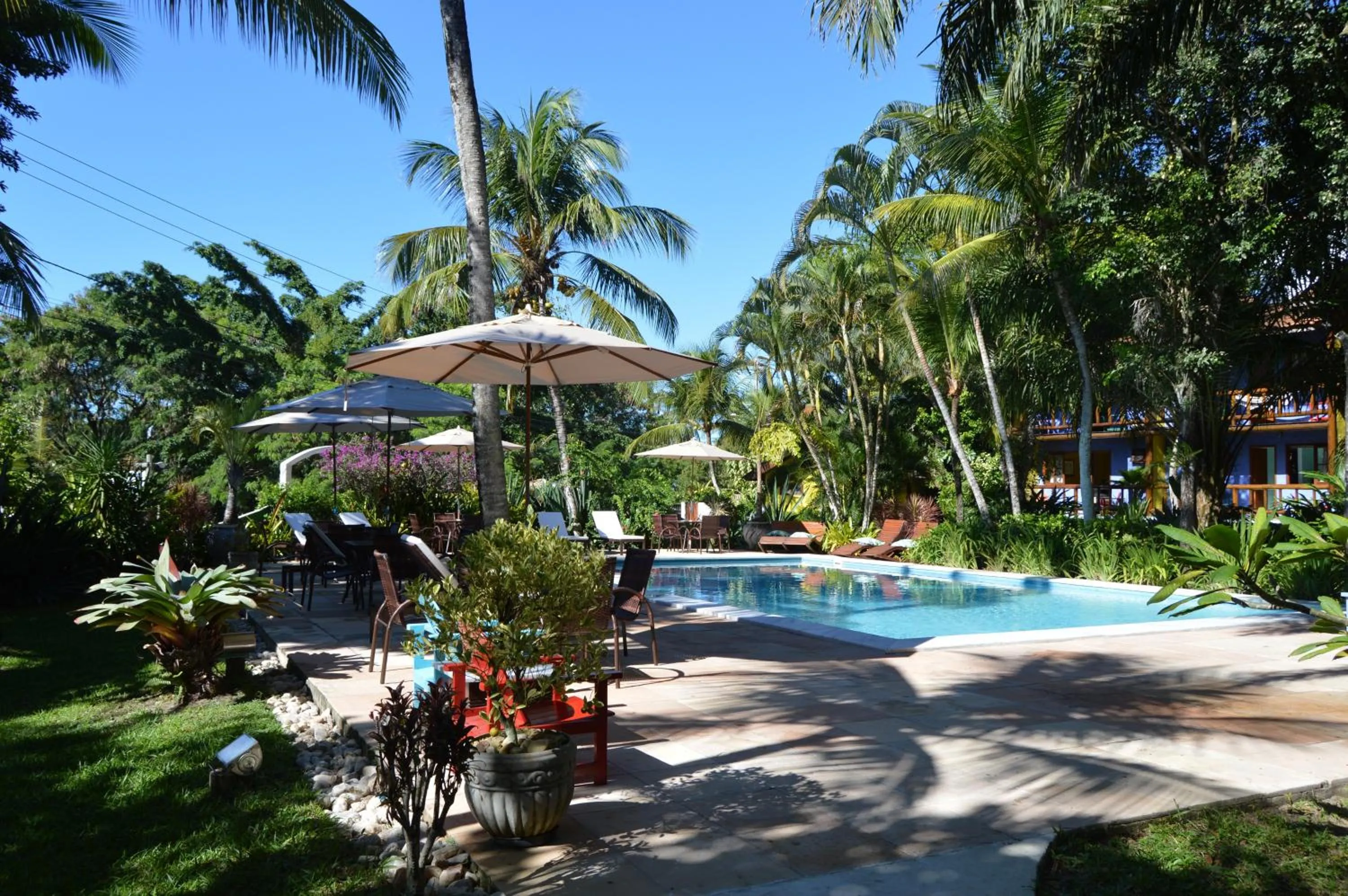 Swimming pool in Atmosphera Pousada