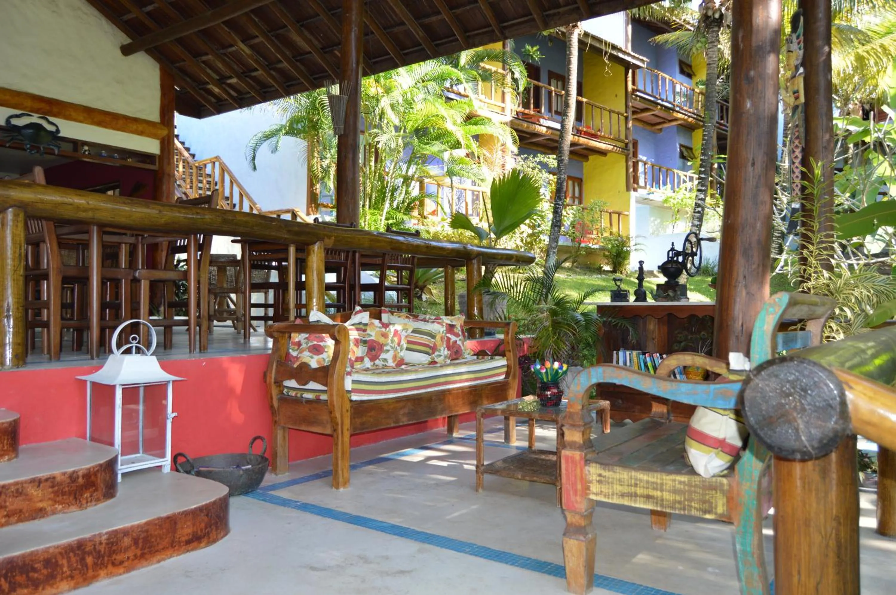 Patio in Atmosphera Pousada