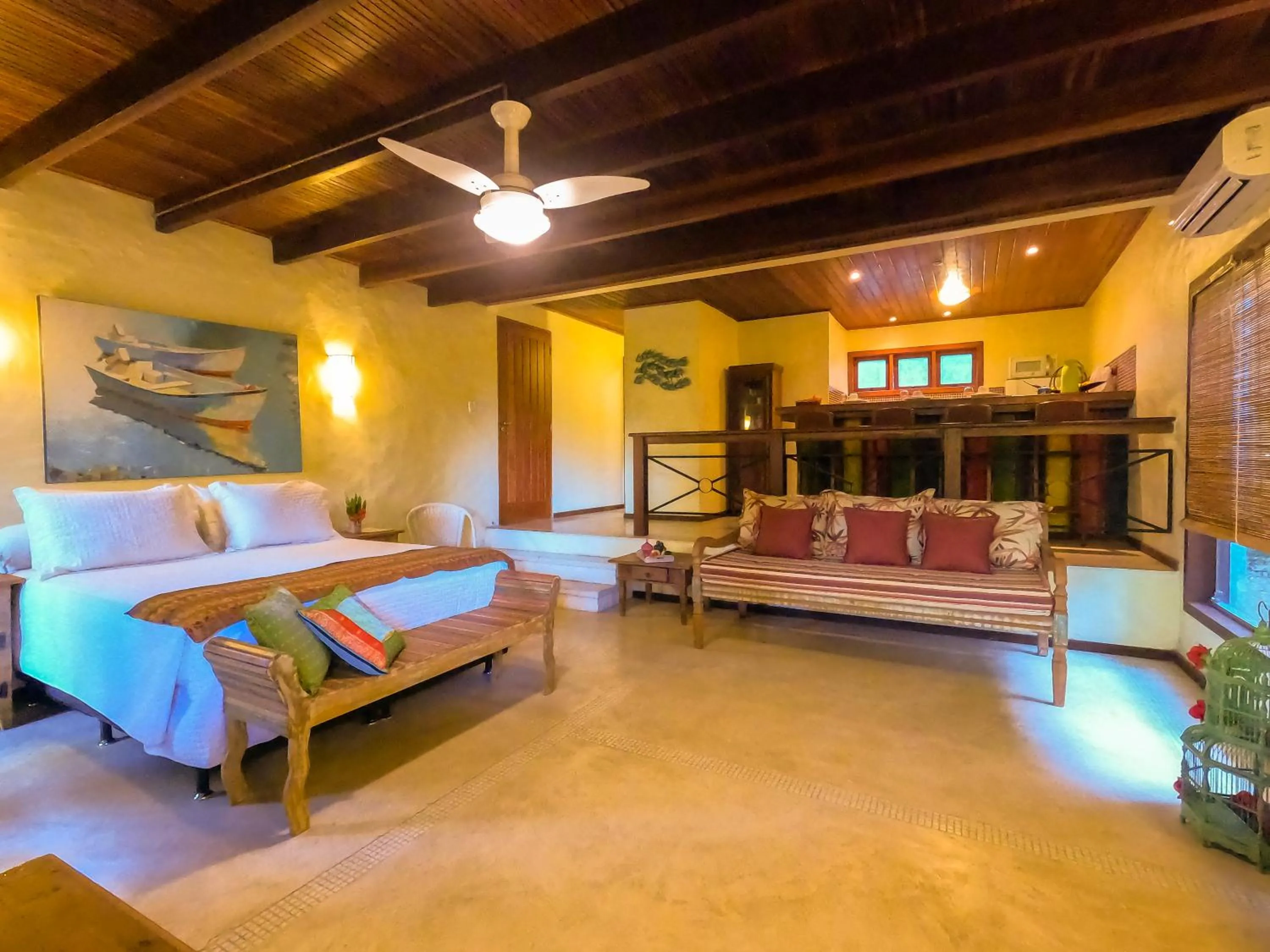 Bed in Atmosphera Pousada