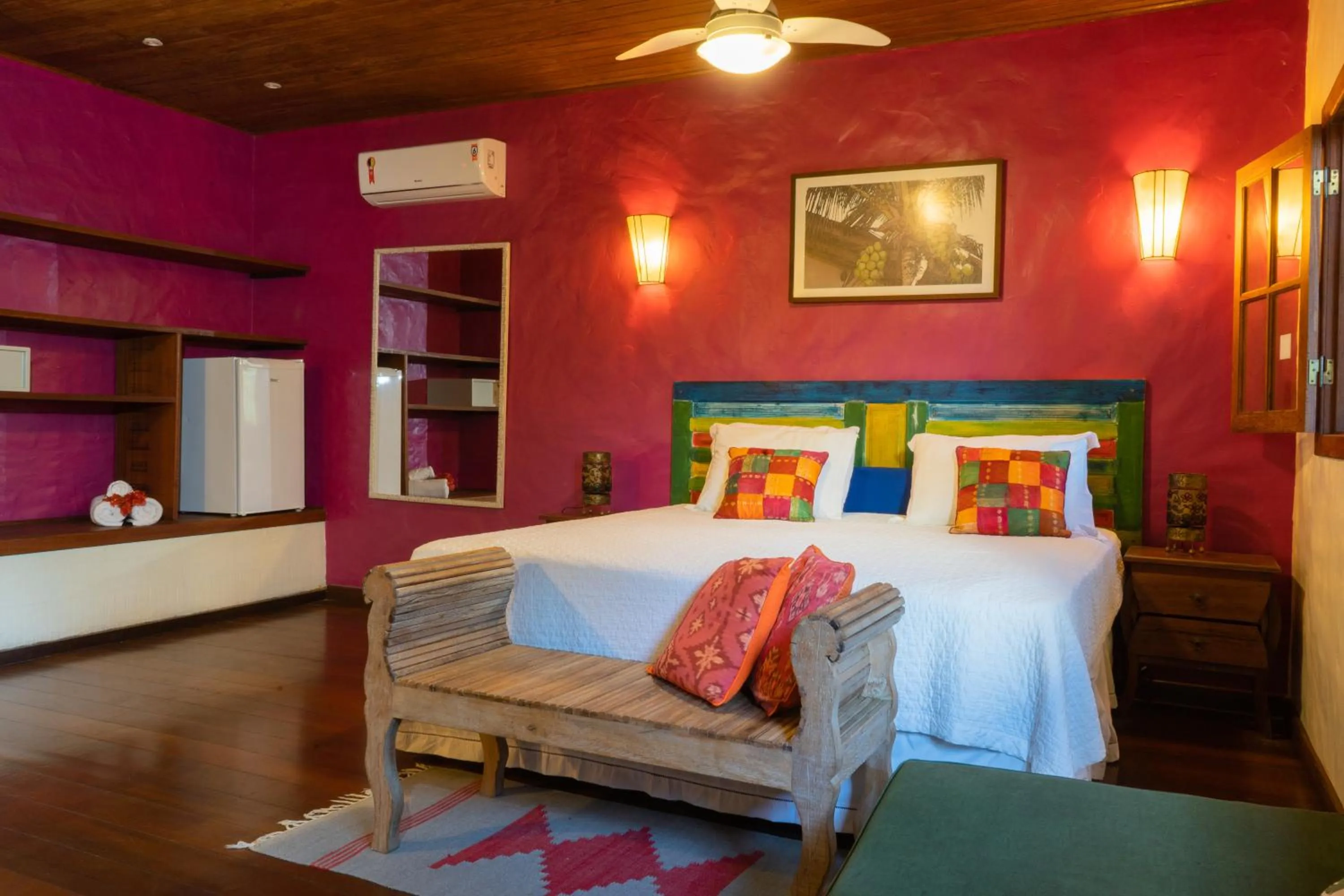 Bed in Atmosphera Pousada