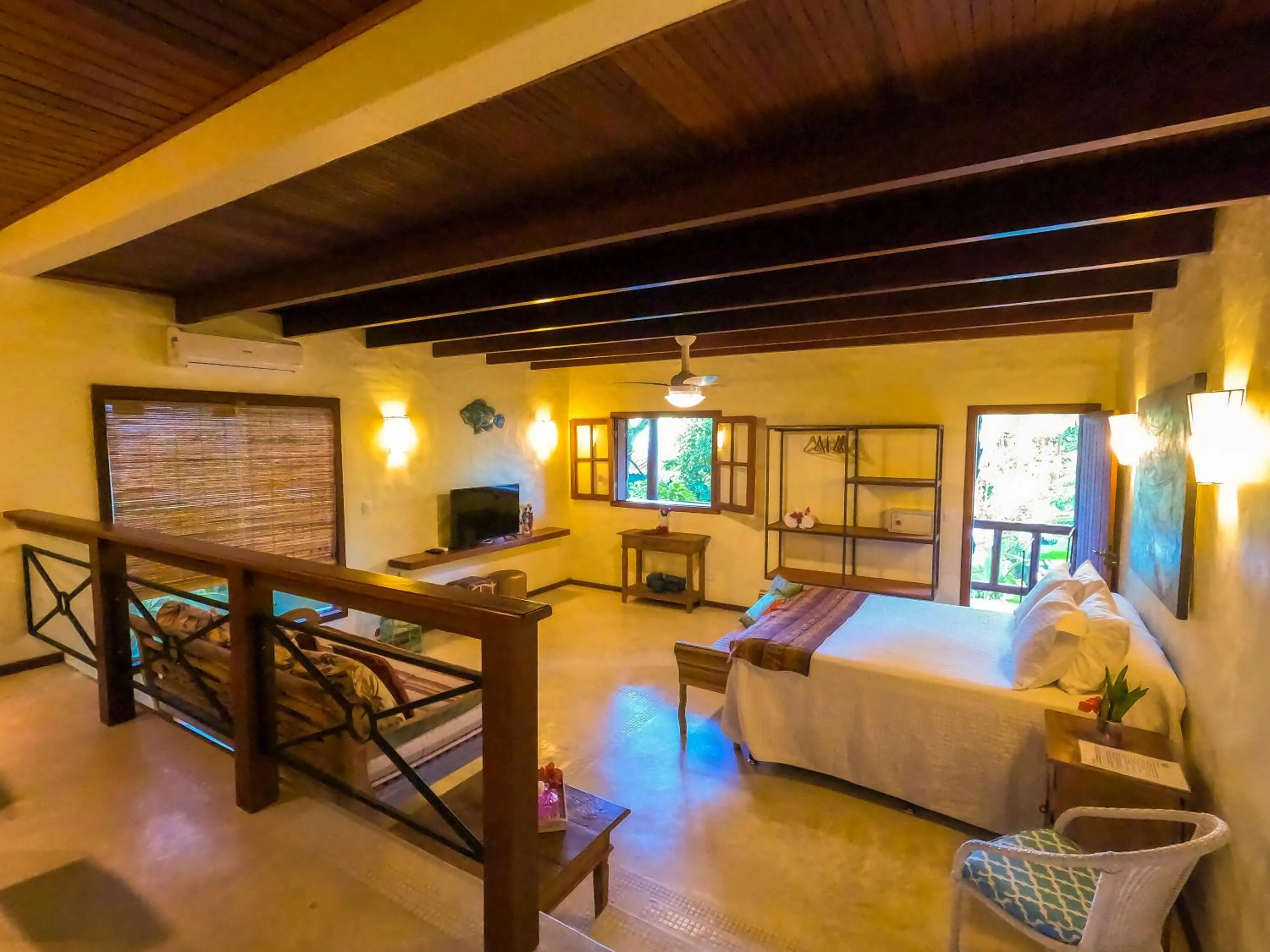 Bed in Atmosphera Pousada