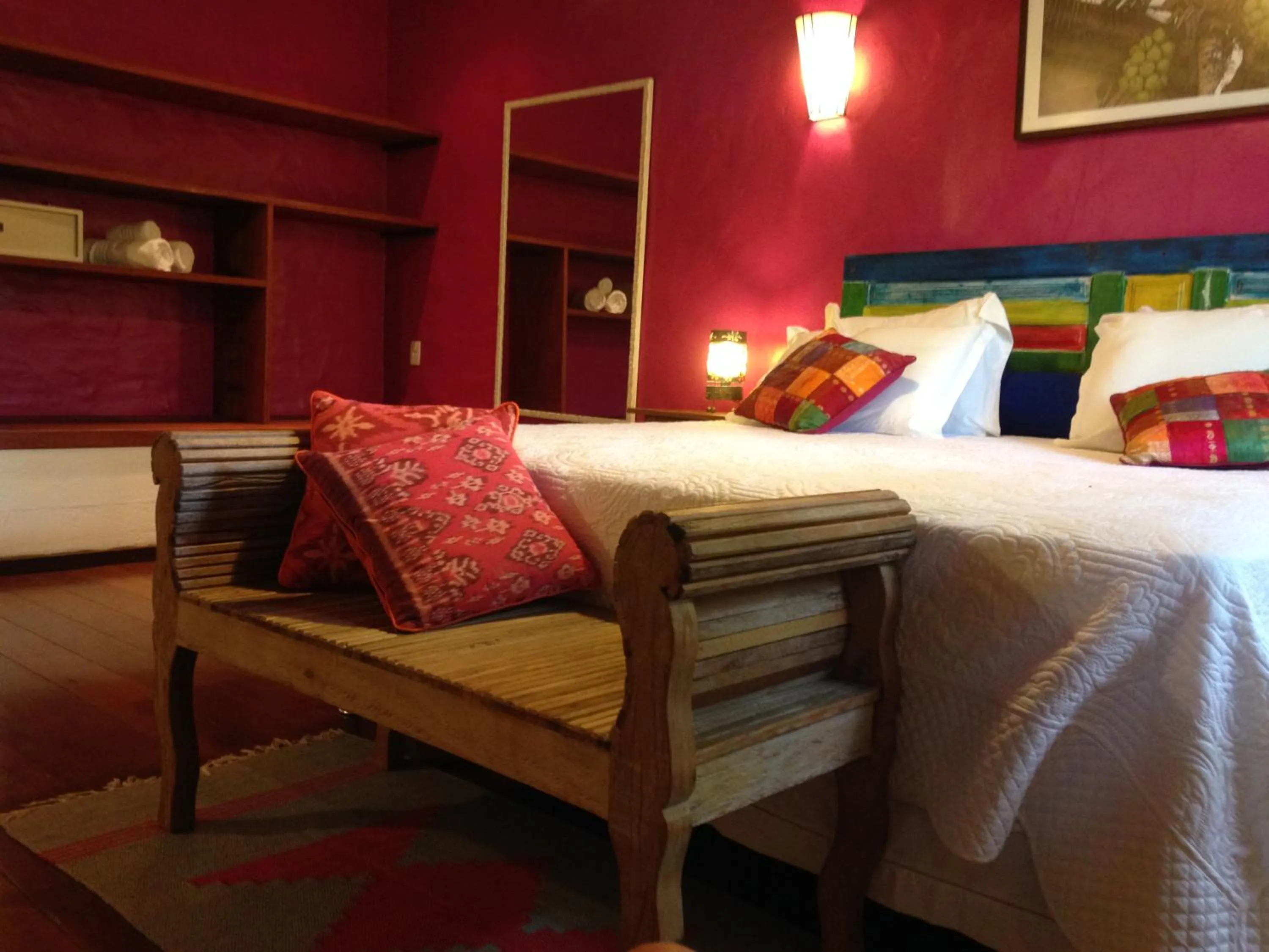 Bathroom, Bed in Atmosphera Pousada