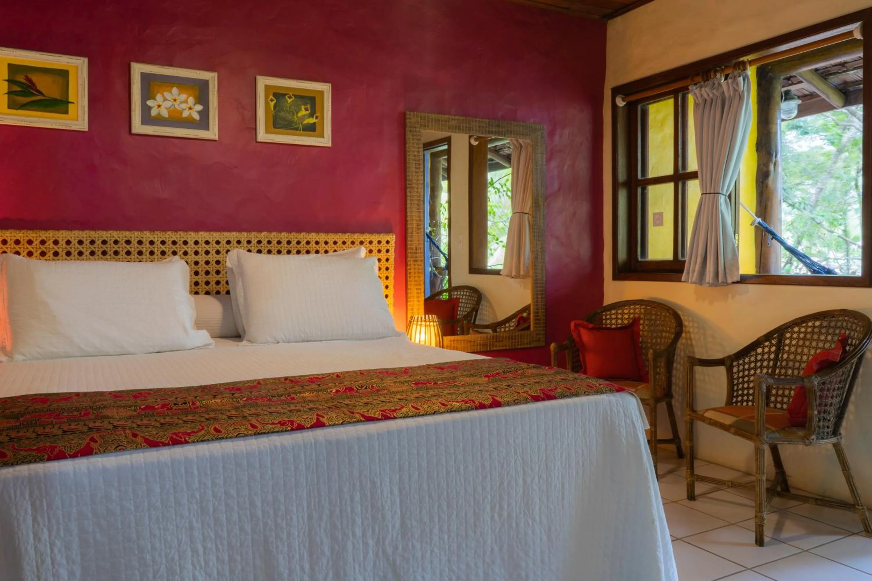 Bed in Atmosphera Pousada