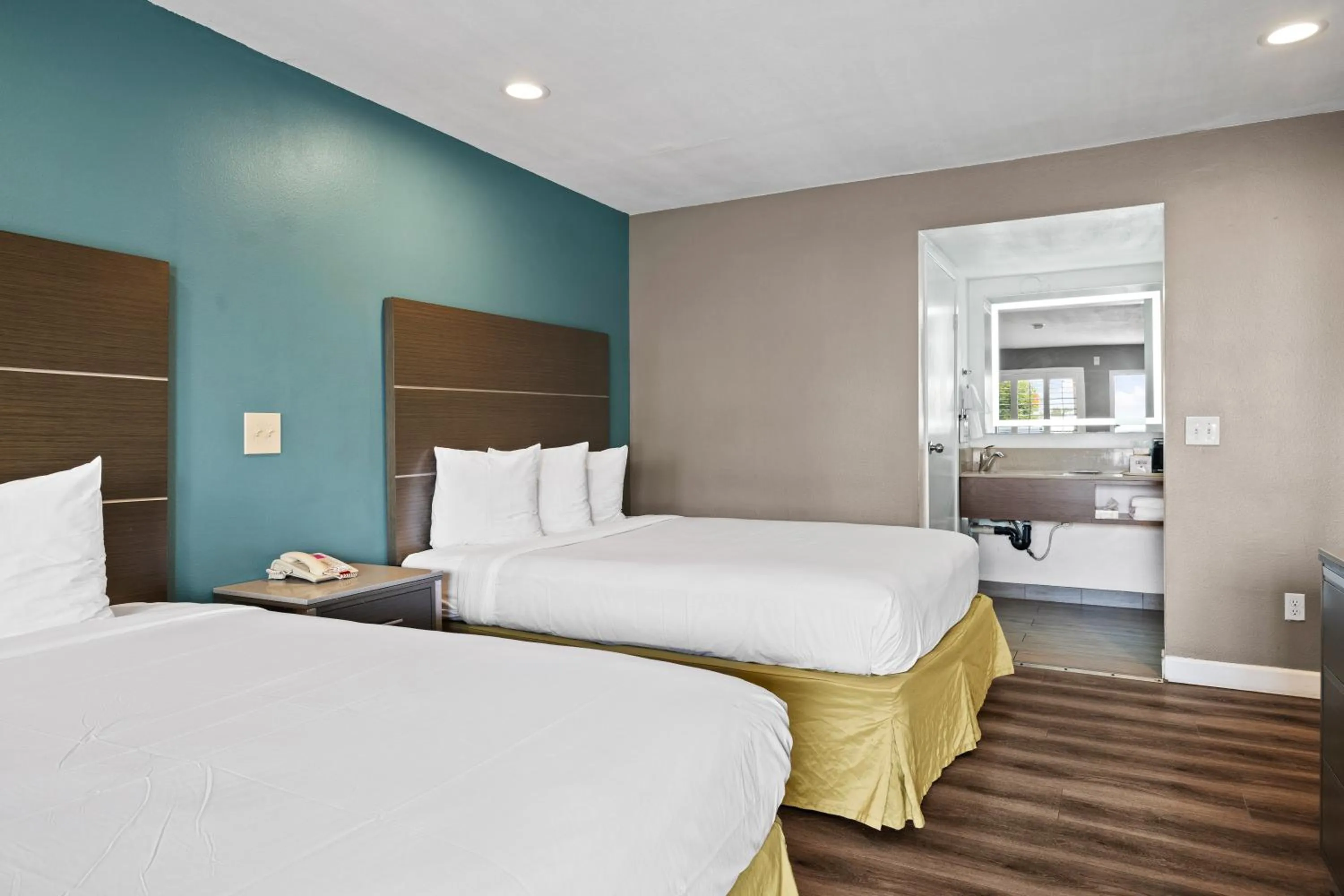 Bed in Hotel Milagro